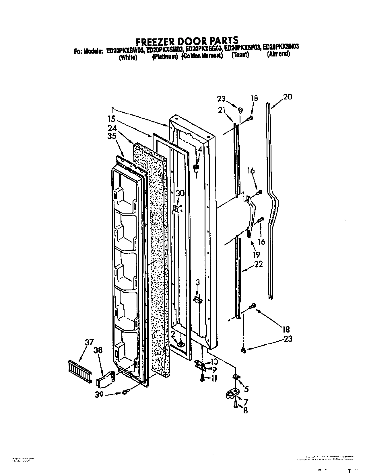 06 - FREEZER DOOR