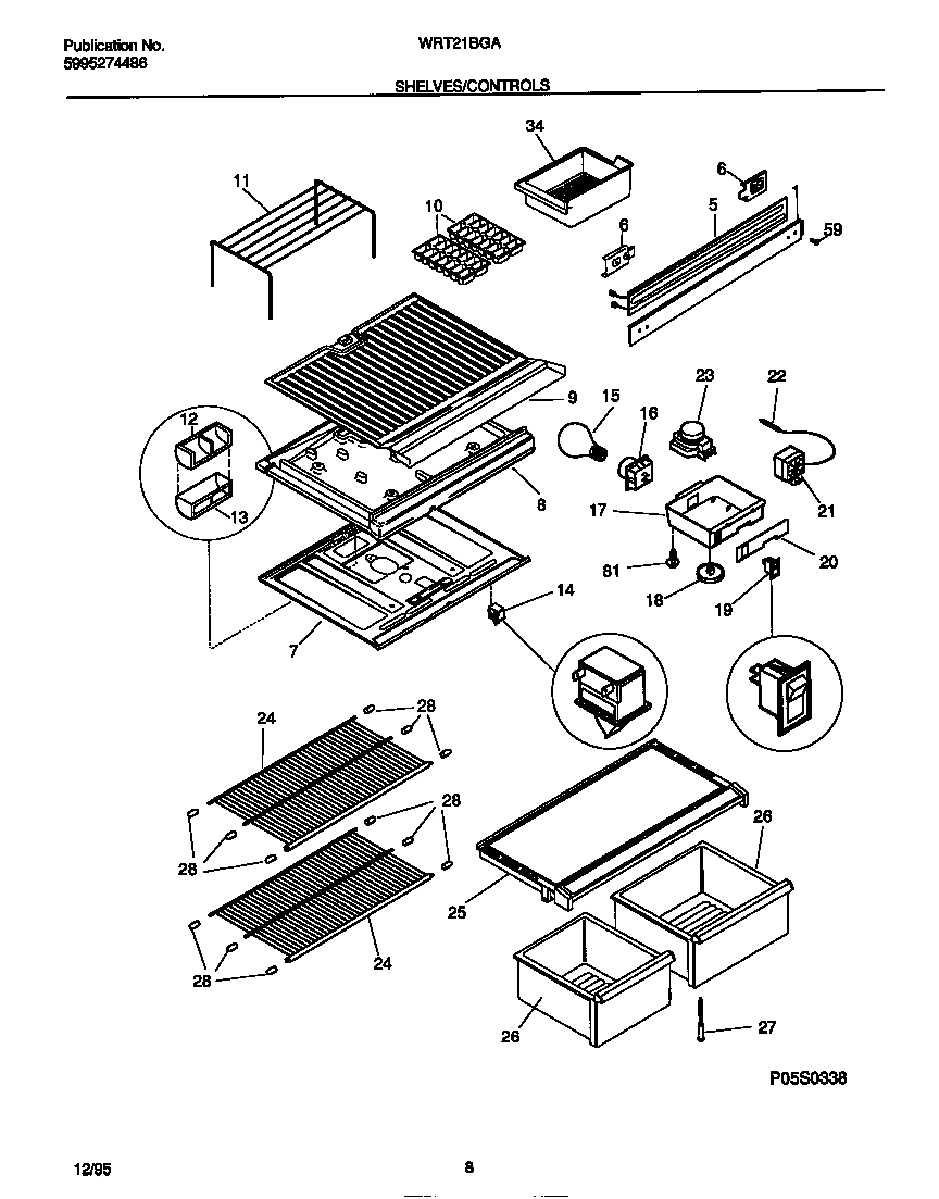 04 - SHELVES/CONTROLS