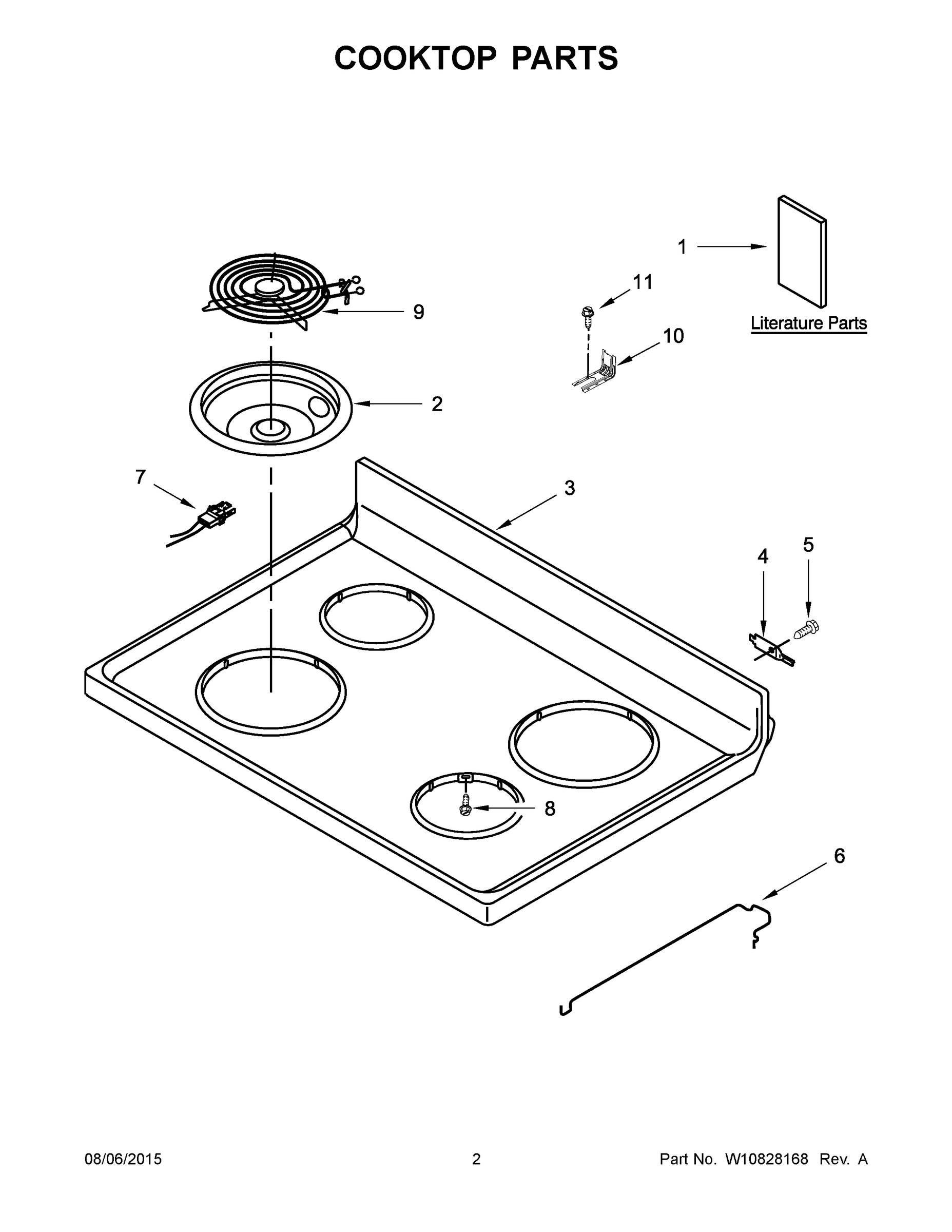 02 - COOKTOP PARTS