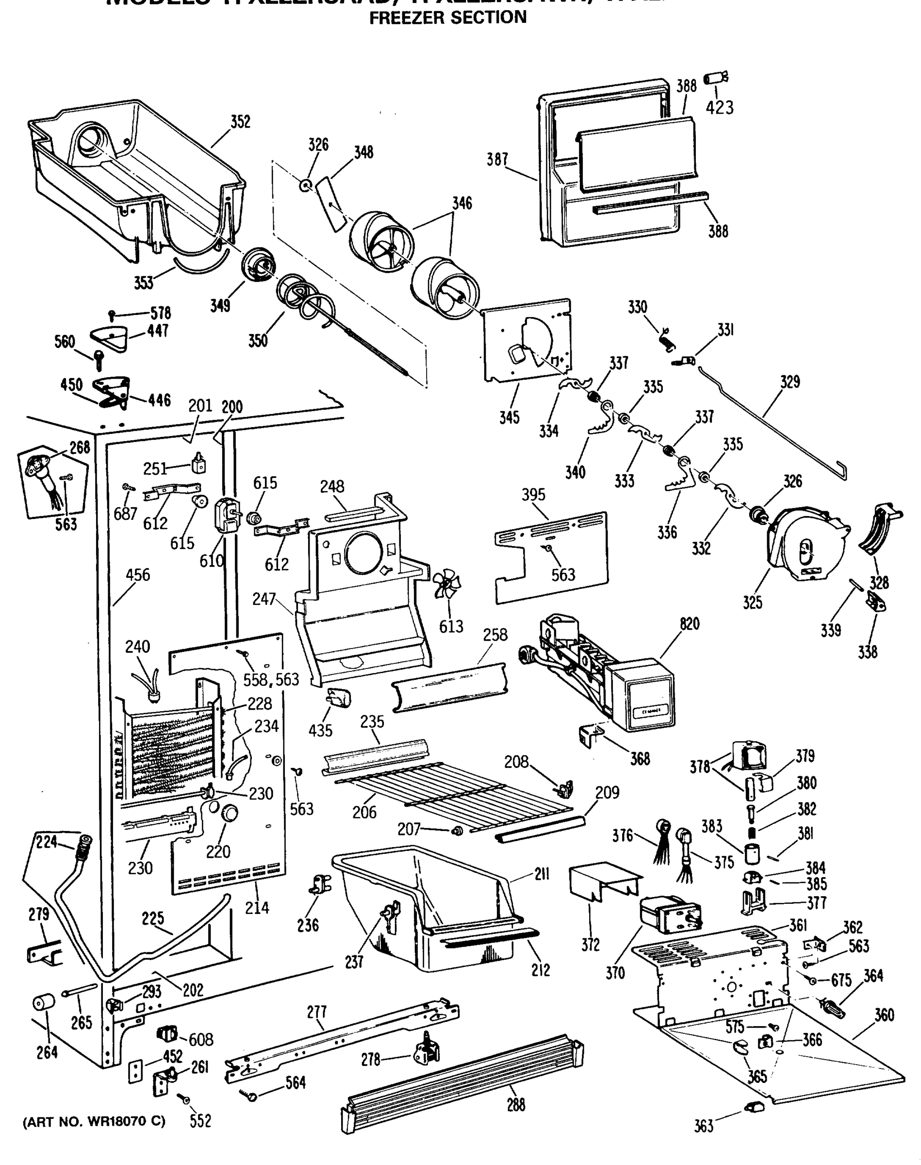 FREEZER SECTION