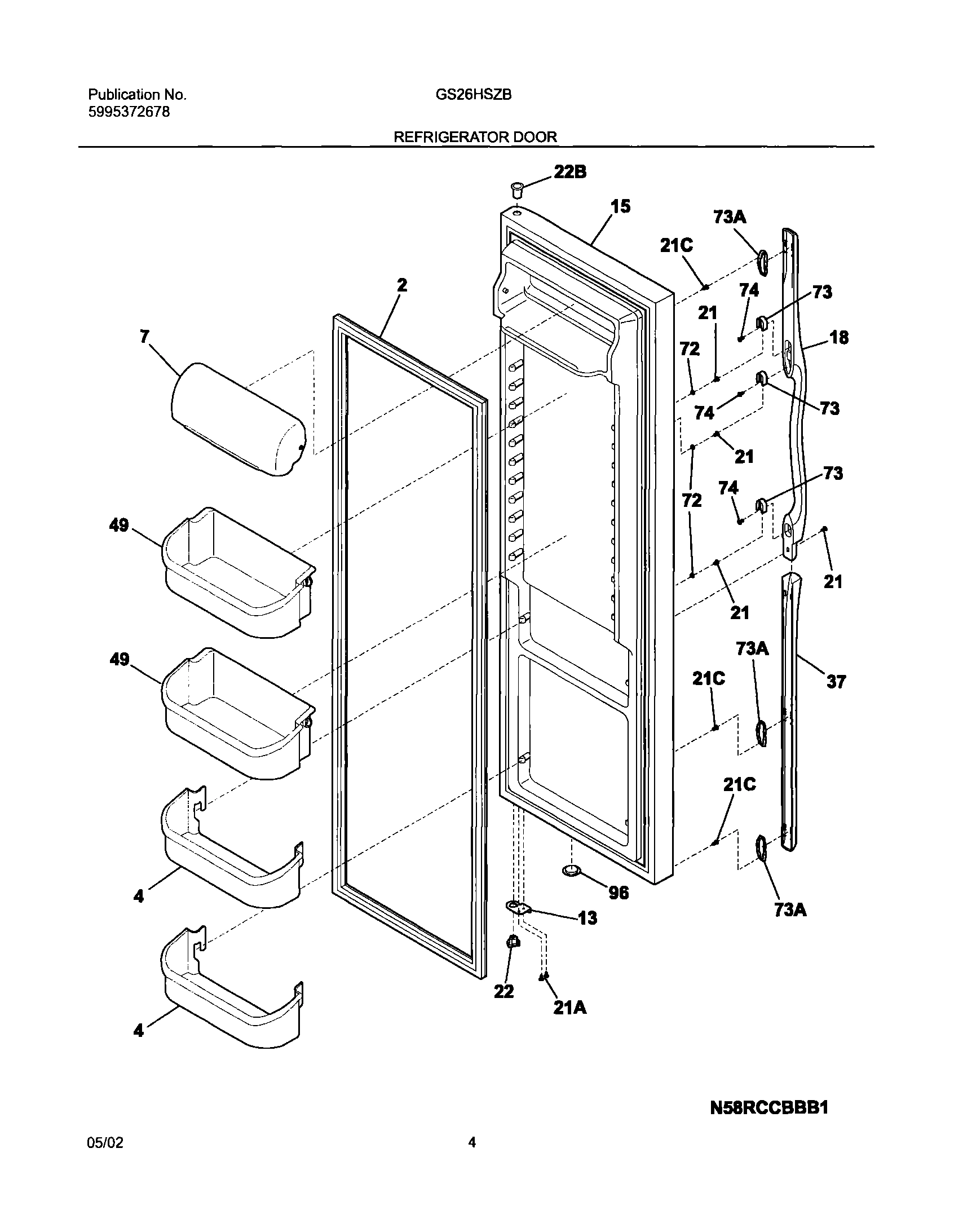 05 - REFRIGERATOR DOOR