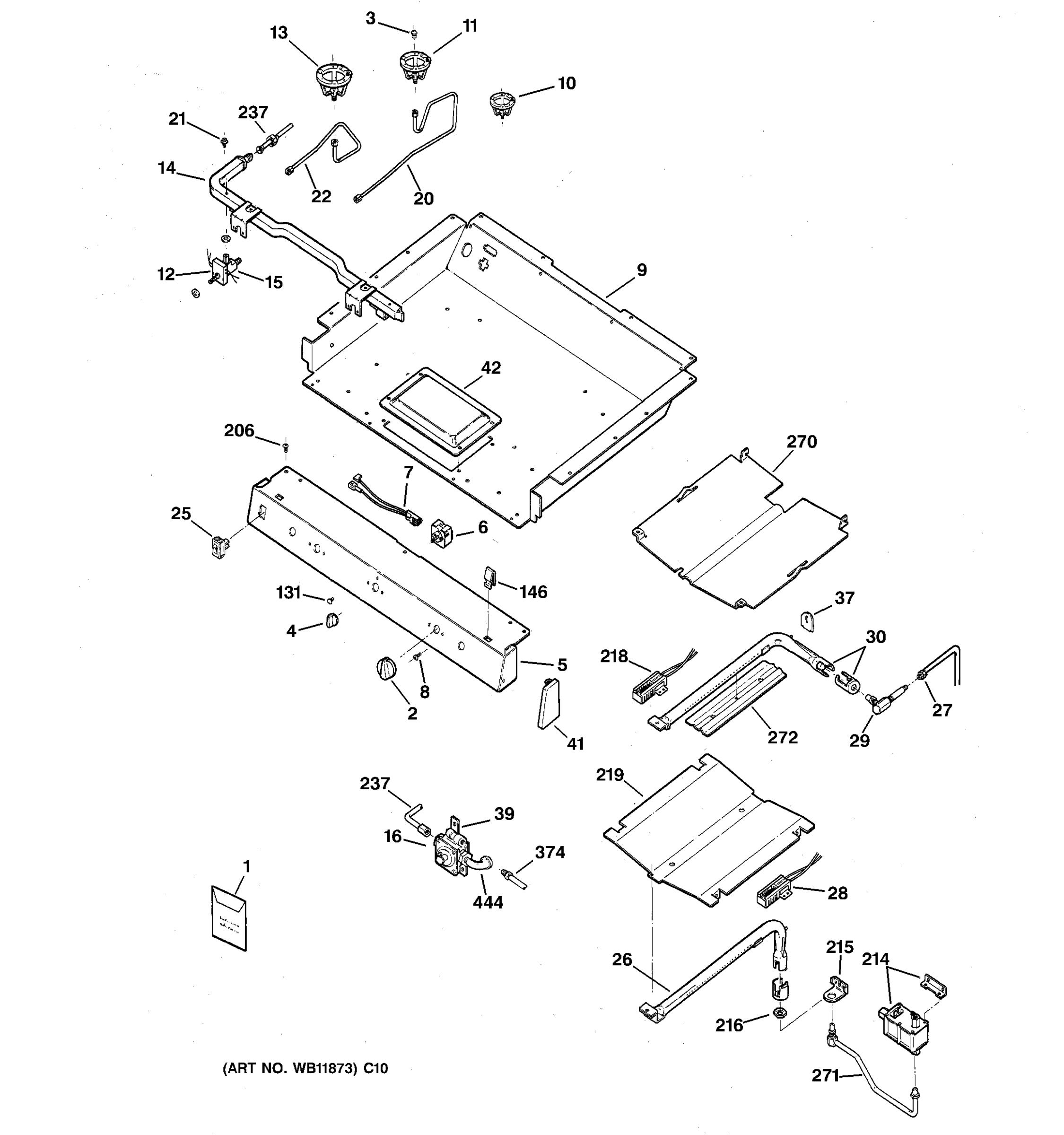 GAS & BURNER PARTS