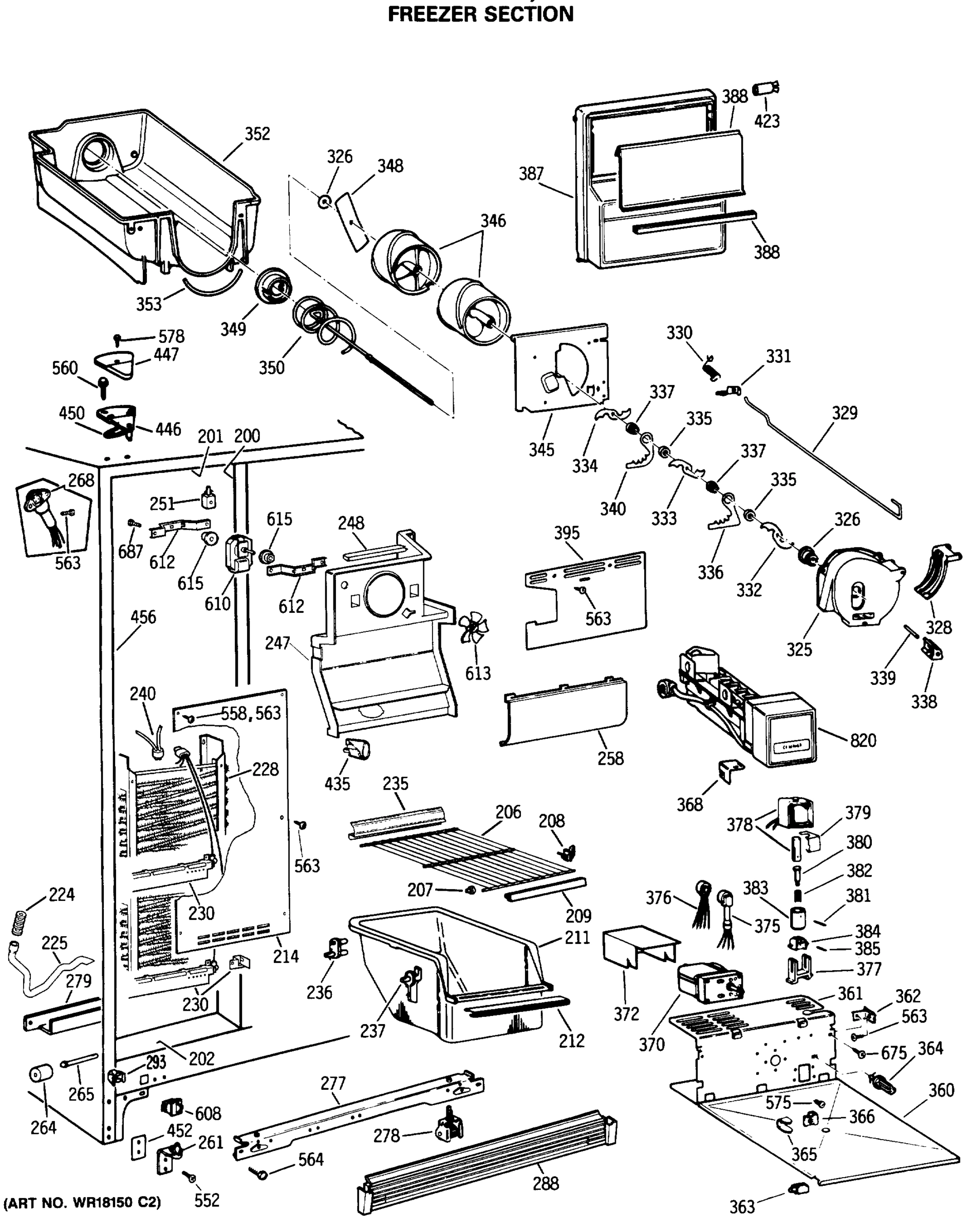 FREEZER SECTION