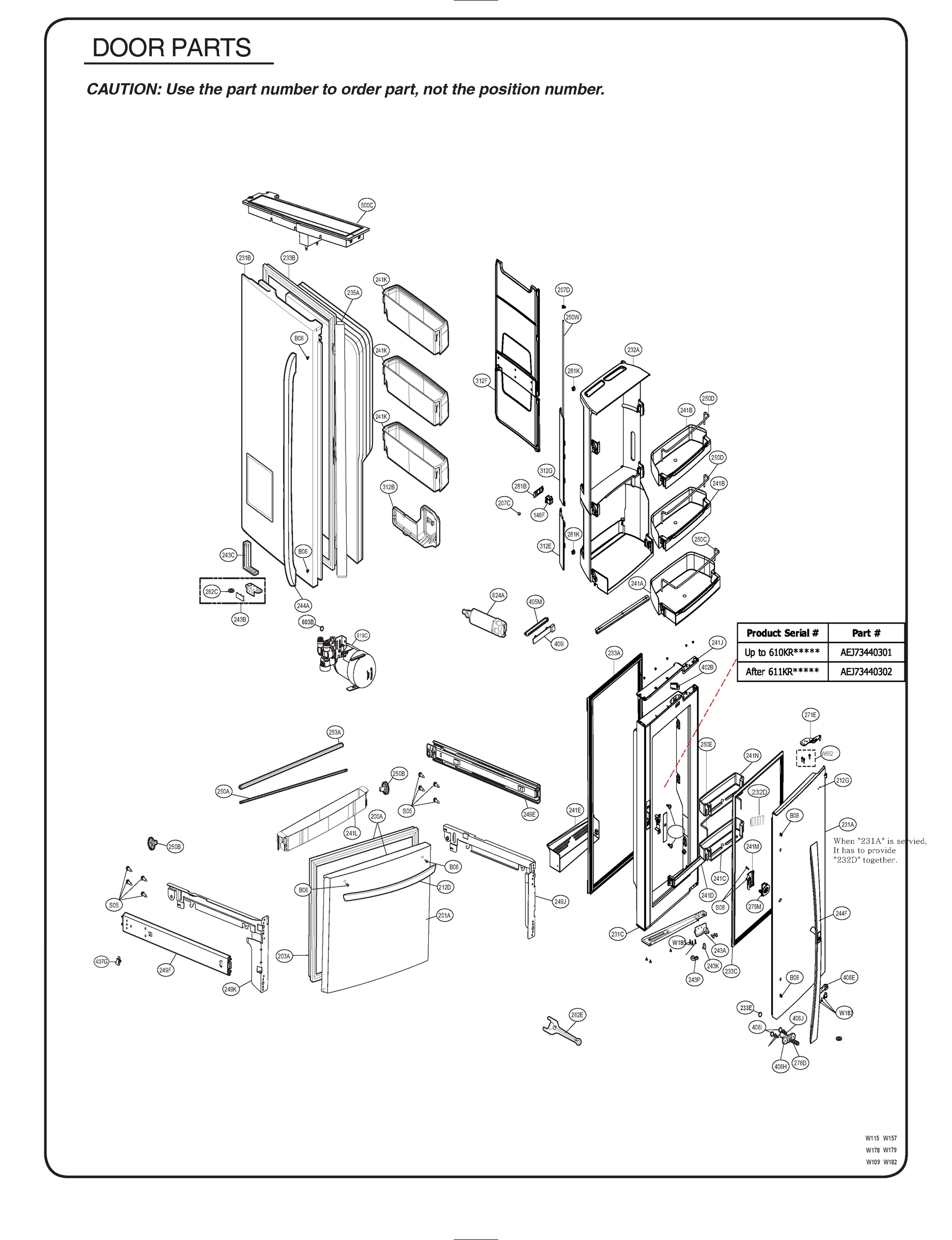 DOOR PARTS