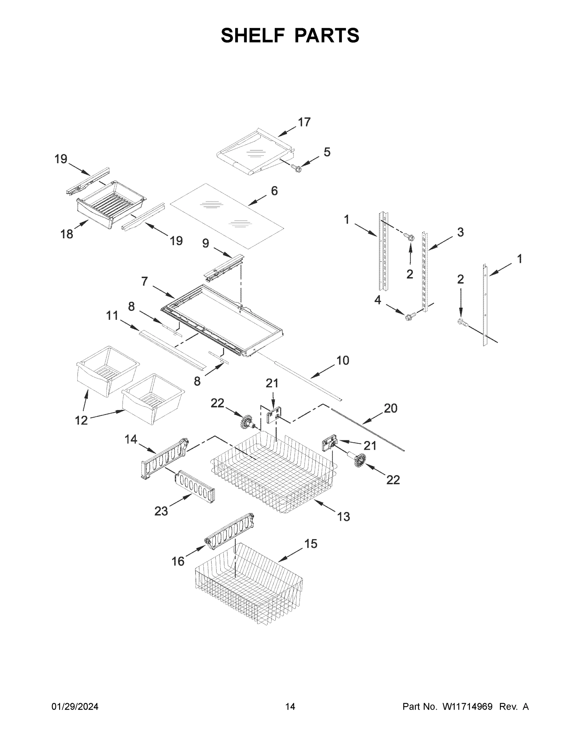 08 - SHELF PARTS