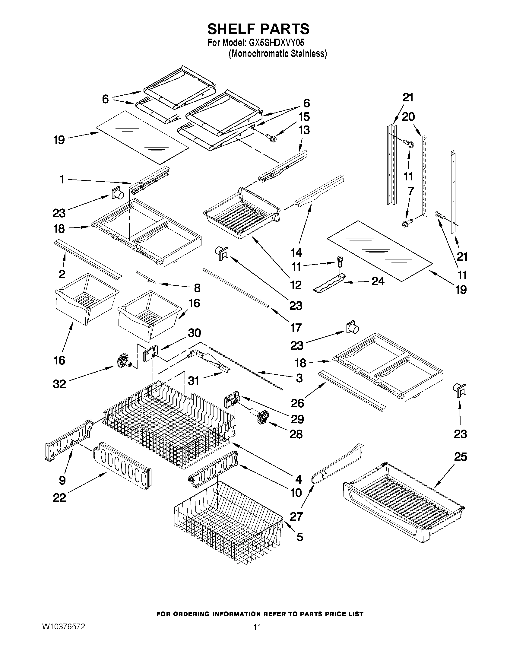 07 - SHELF PARTS