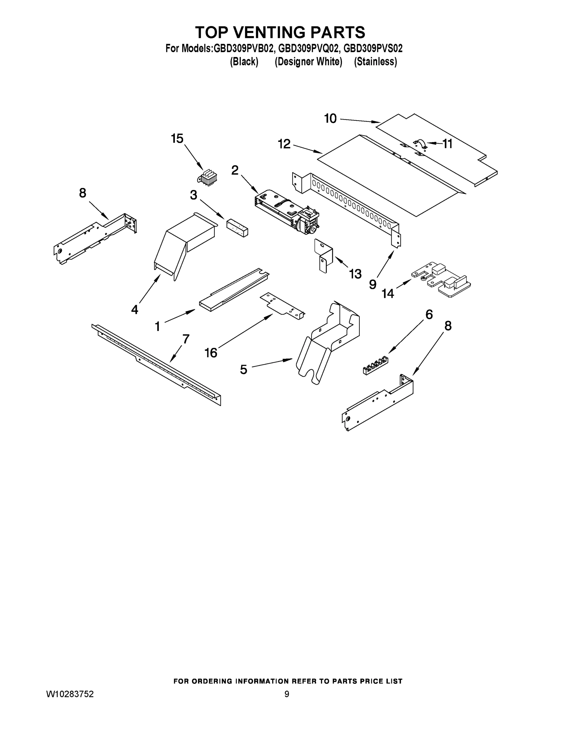 07 - TOP VENTING PARTS