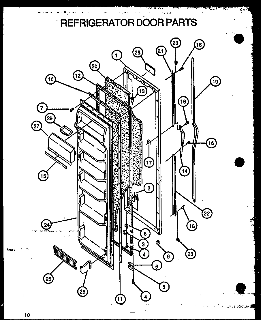 08 - REF DOOR PARTS