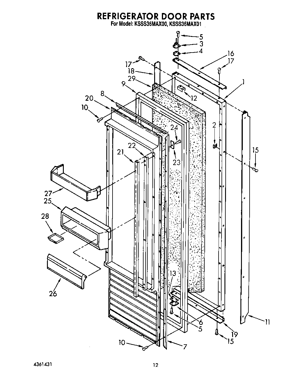 10 - REFRIGERATOR DOOR