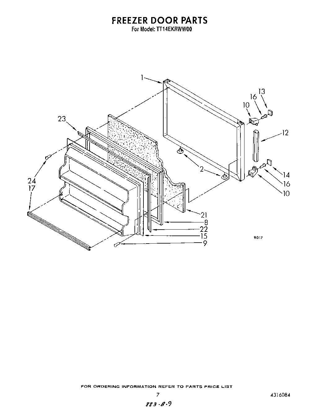 06 - FREEZER DOOR