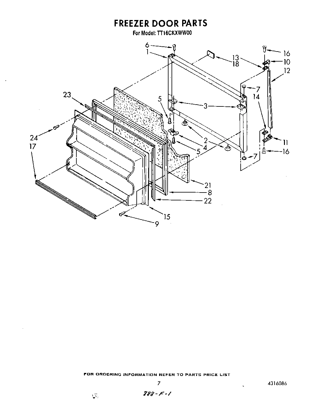 06 - FREEZER DOOR