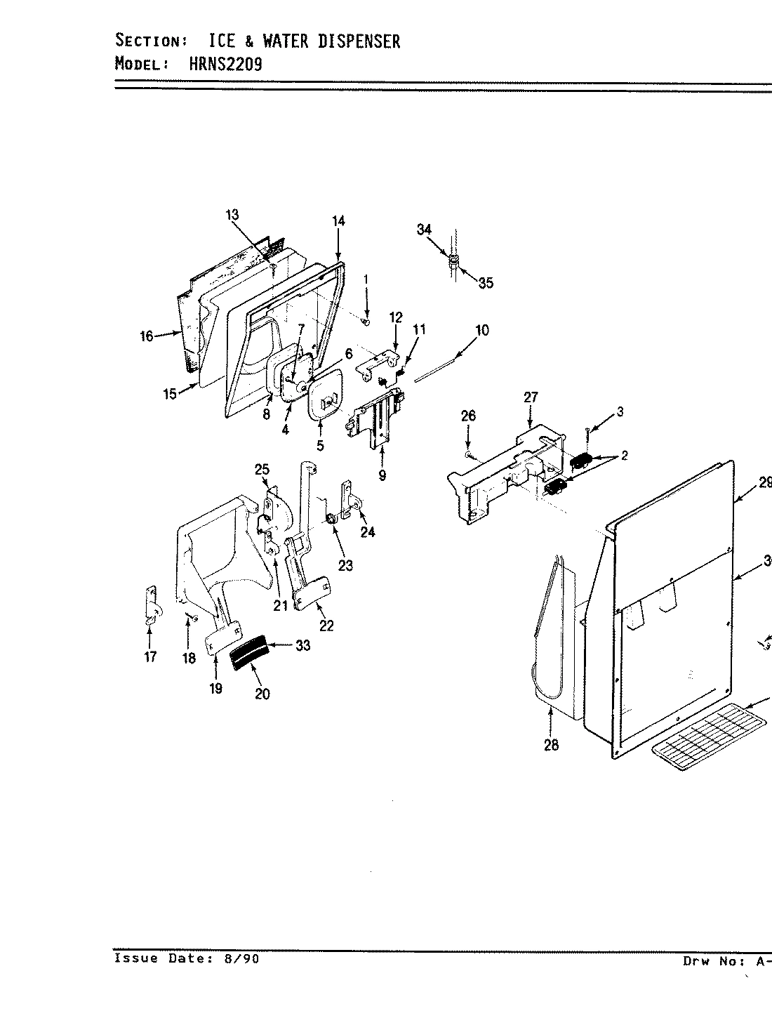 05 - ICE & WATER DISPENSER