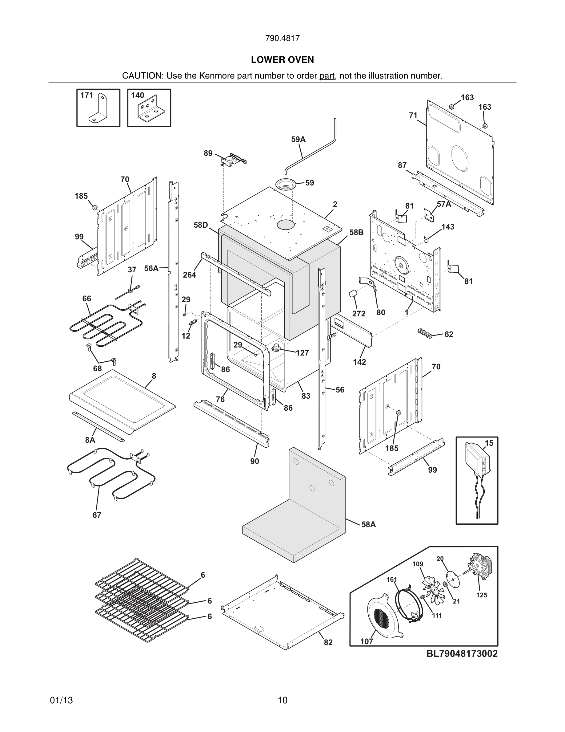 11 - LOWER OVEN