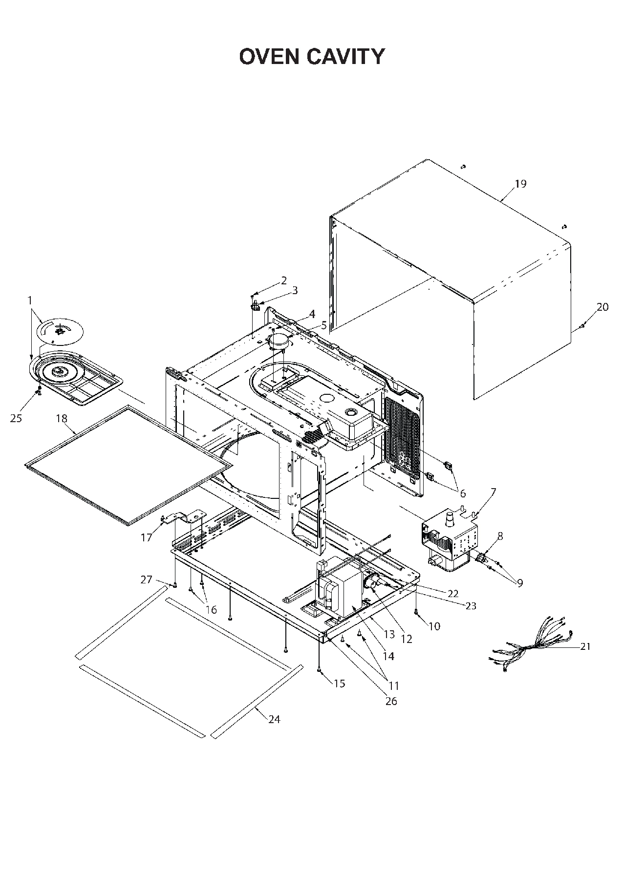 OVEN CAVITY