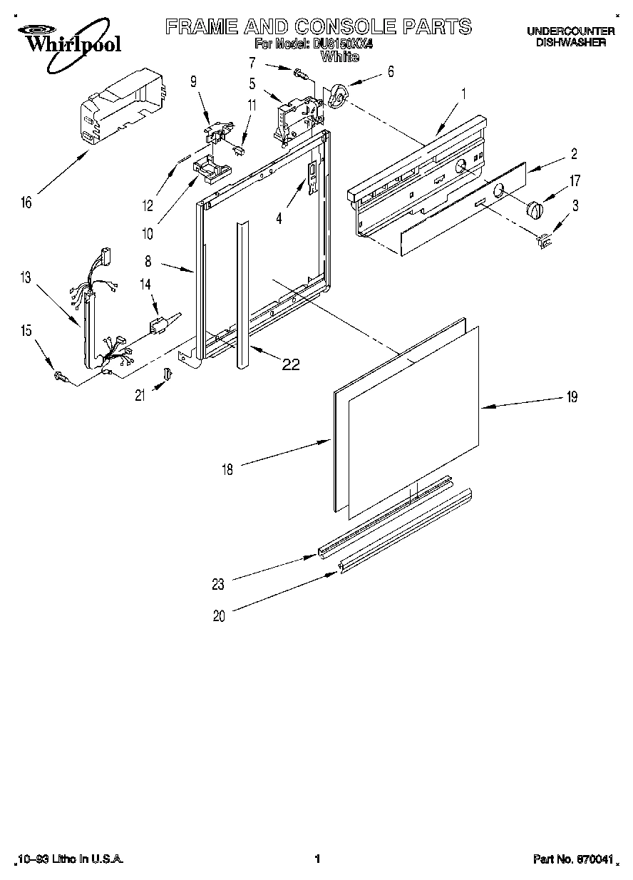 01 - FRAME AND CONSOLE