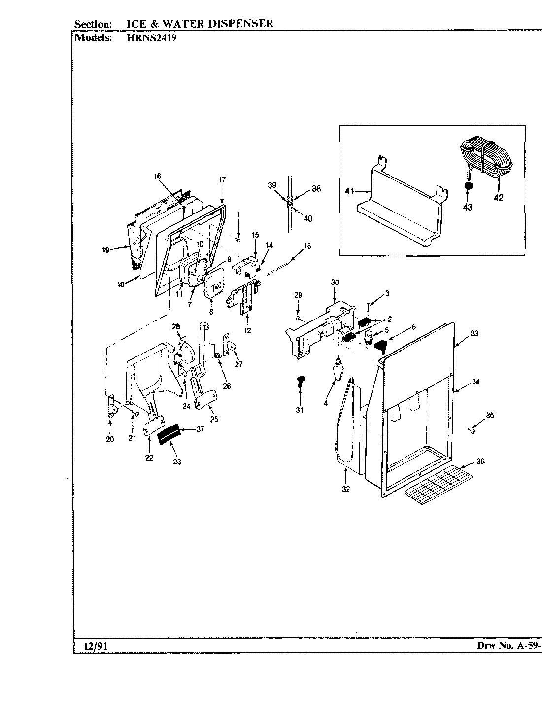 03 - ICE & WATER DISPENSER