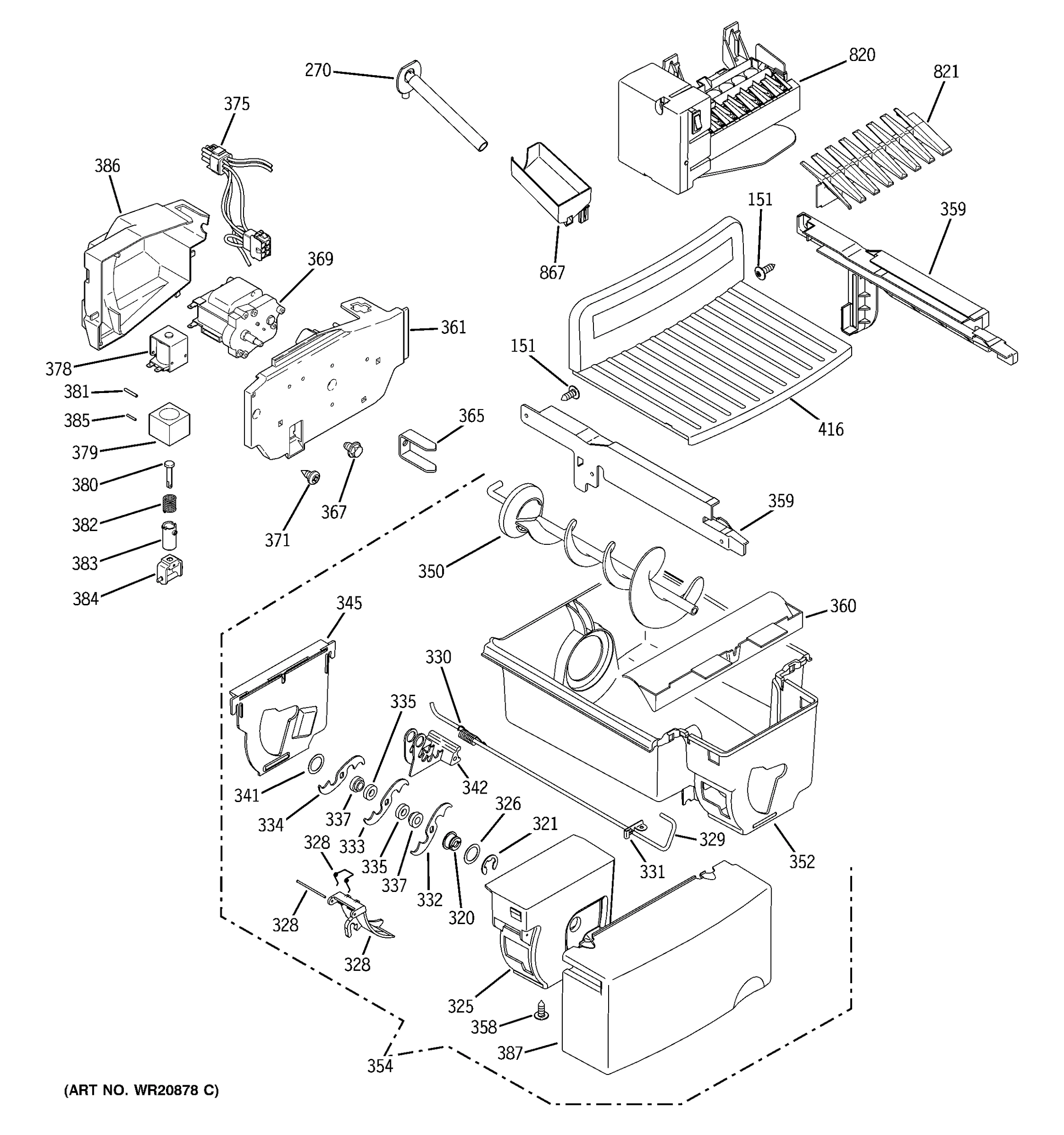 ICE MAKER & DISPENSER