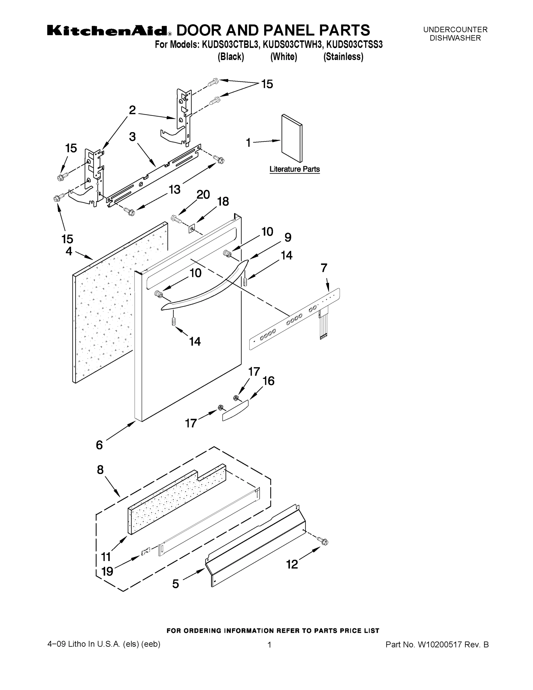 01 - DOOR AND PANEL PARTS