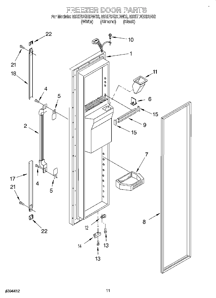 07 - FREEZER DOOR