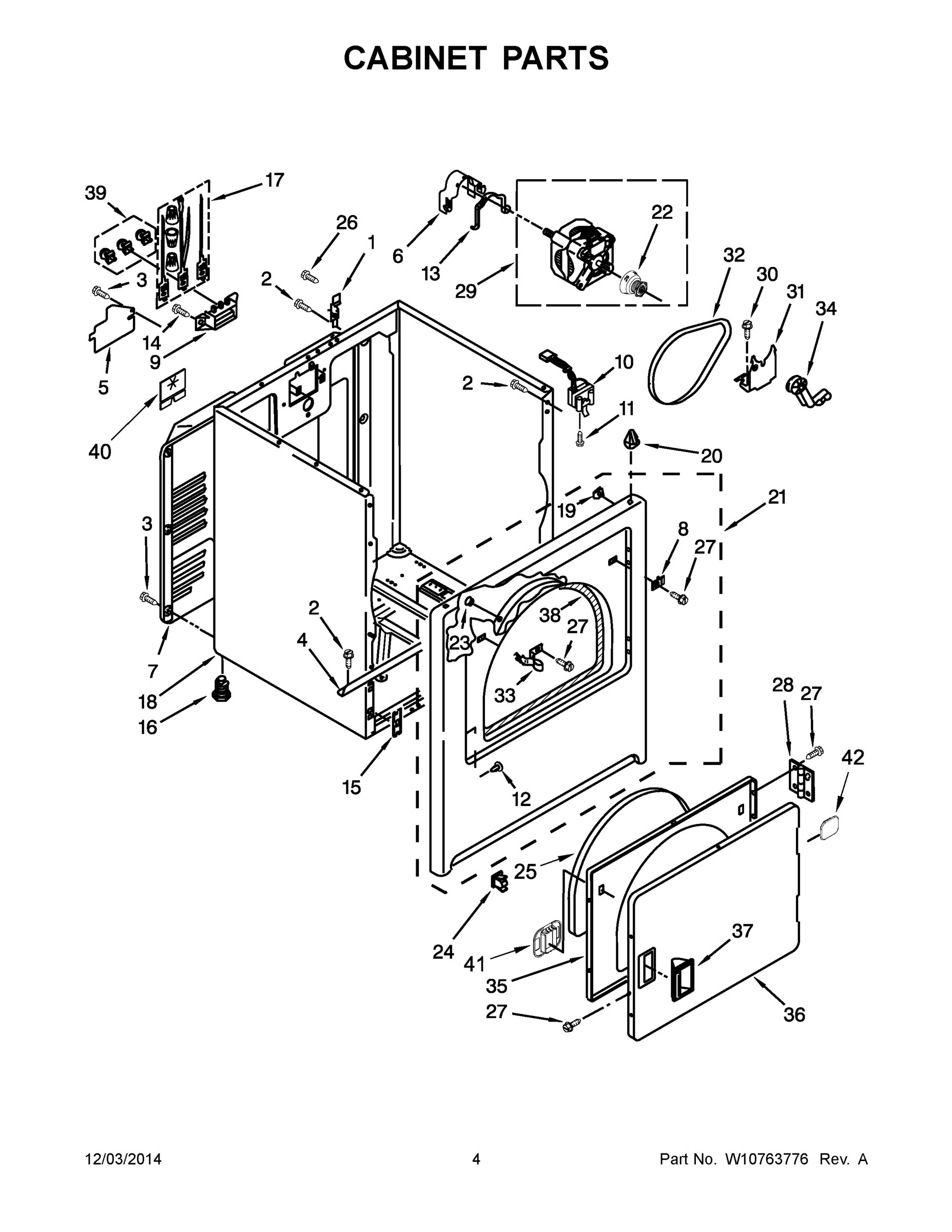 03 - CABINET PARTS