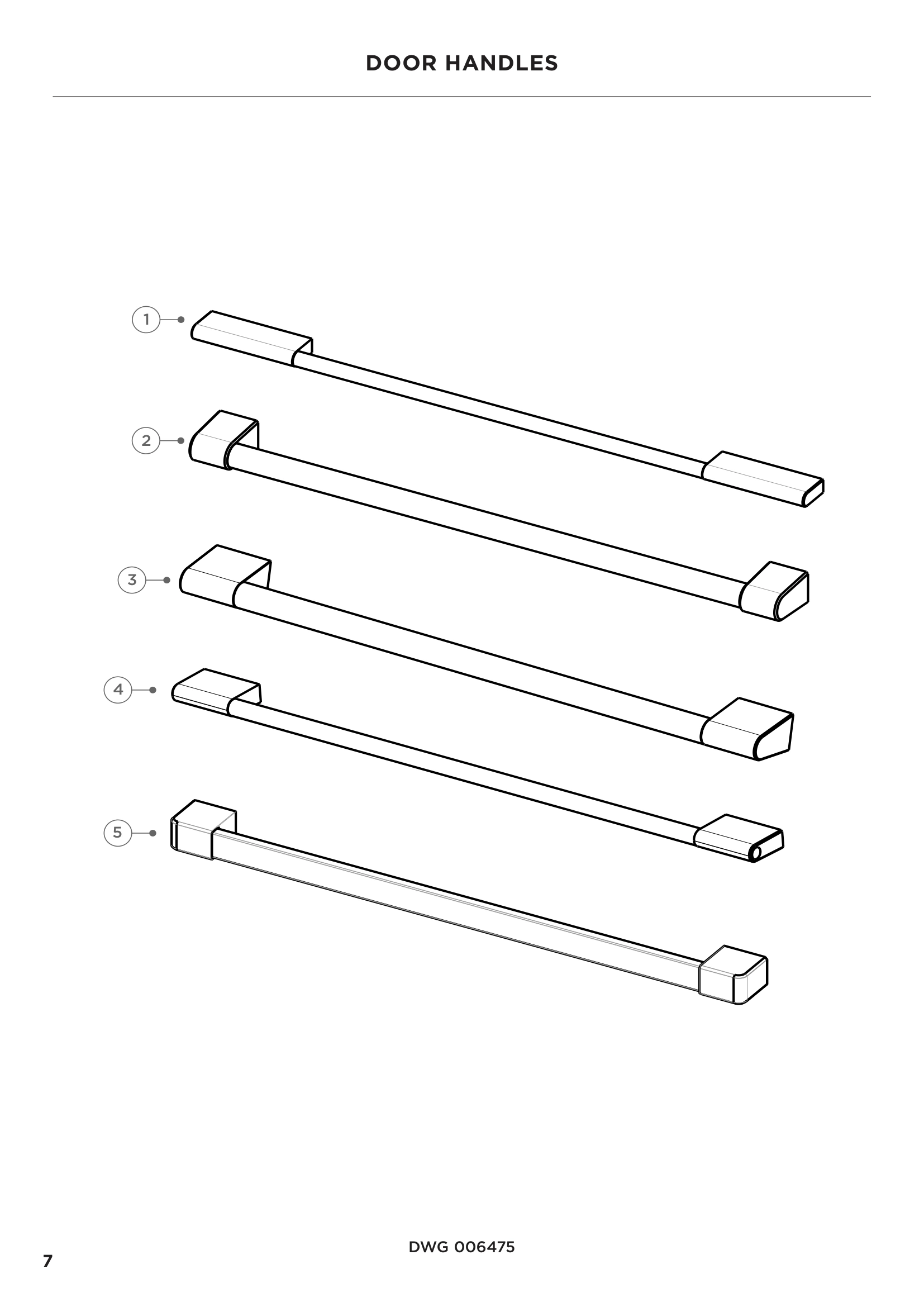 DOOR HANDLES