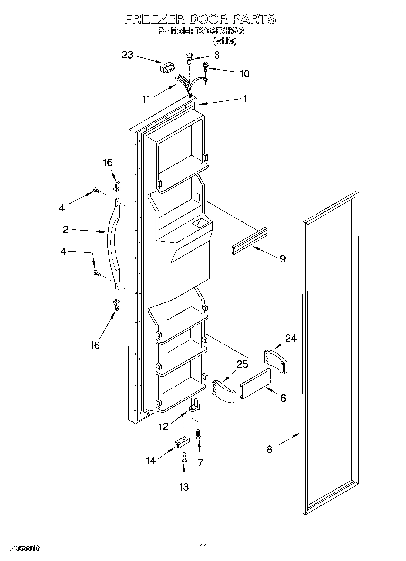 07 - FREEZER DOOR