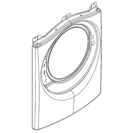WPW10460695 Whirlpool Control Panel