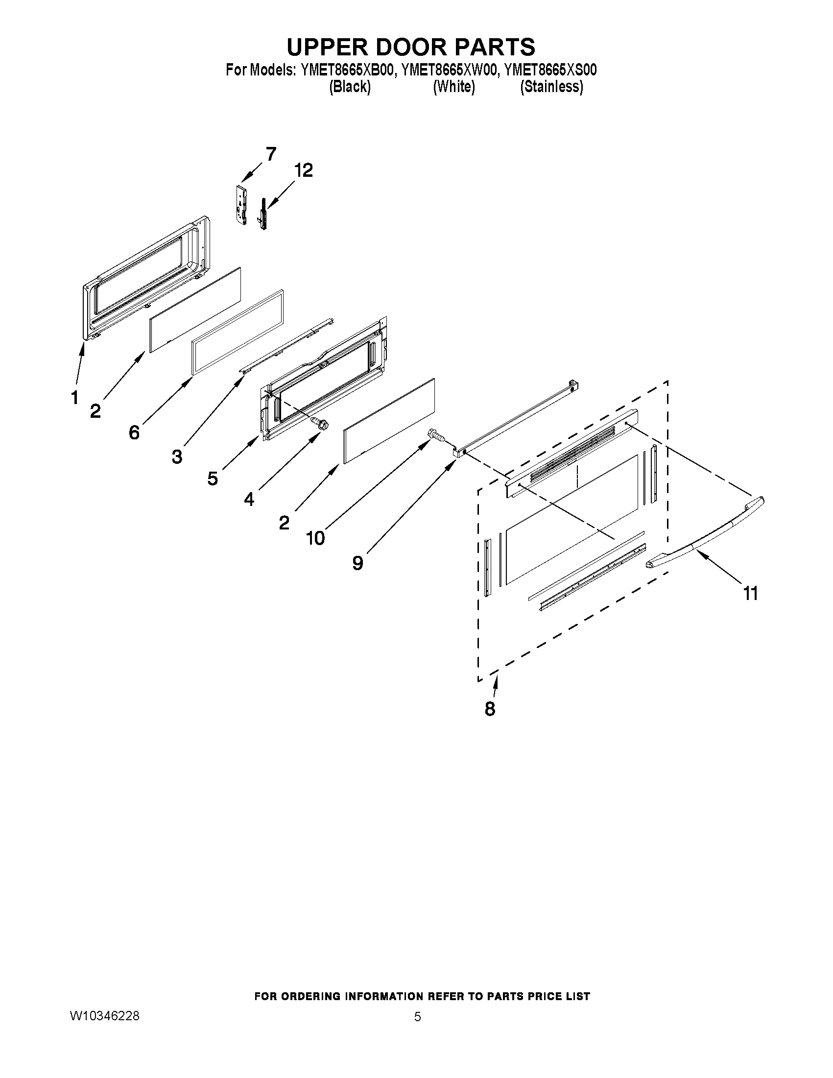 04 - UPPER DOOR PARTS