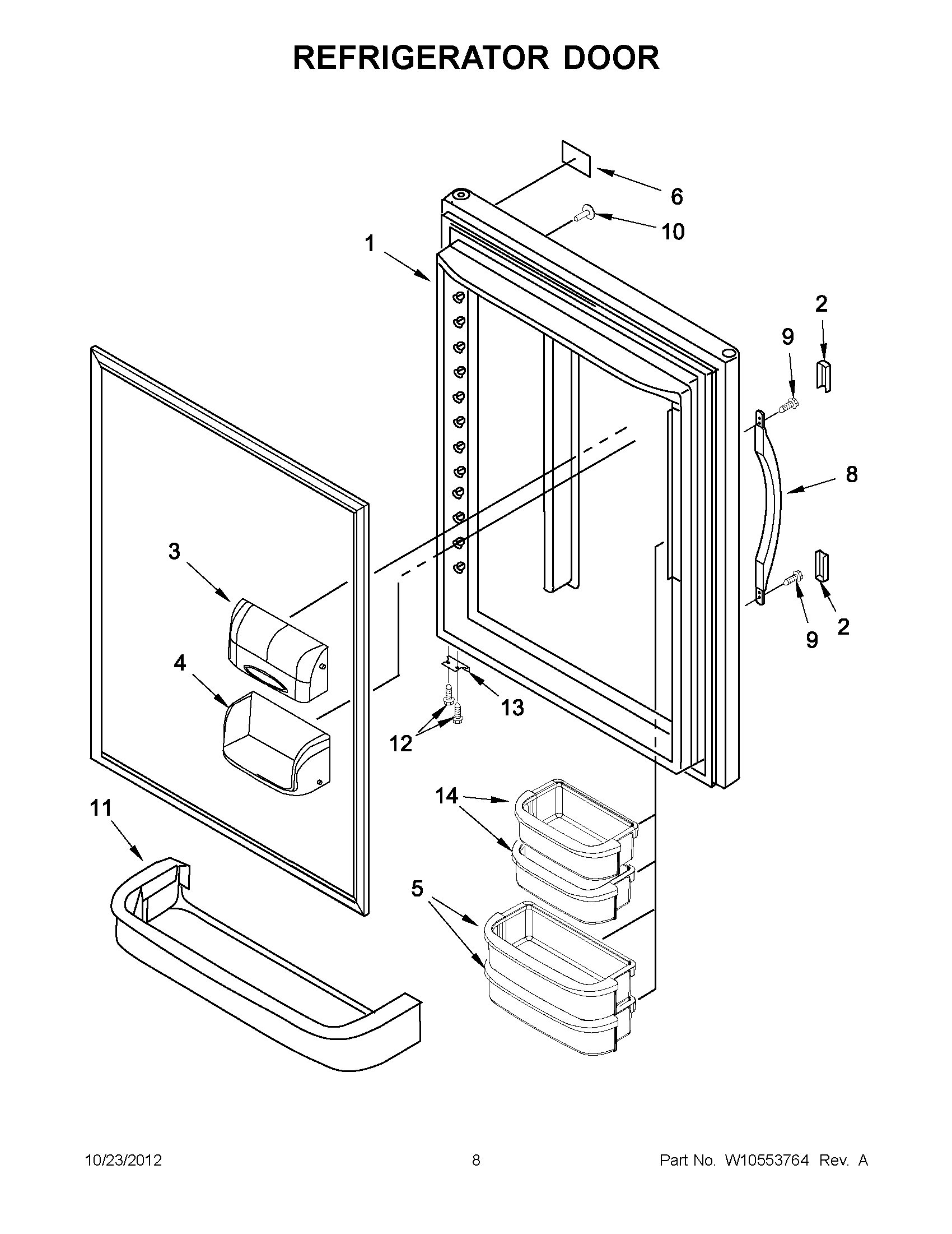 04 - REFRIGERATOR DOOR