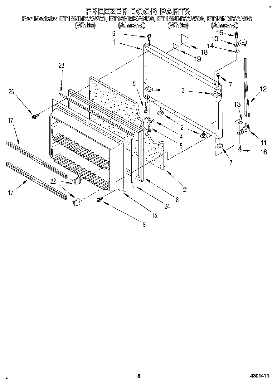 05 - FREEZER DOOR