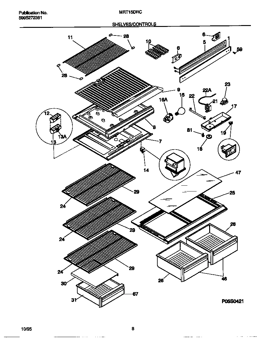 04 - SHELVES/CONTROLS