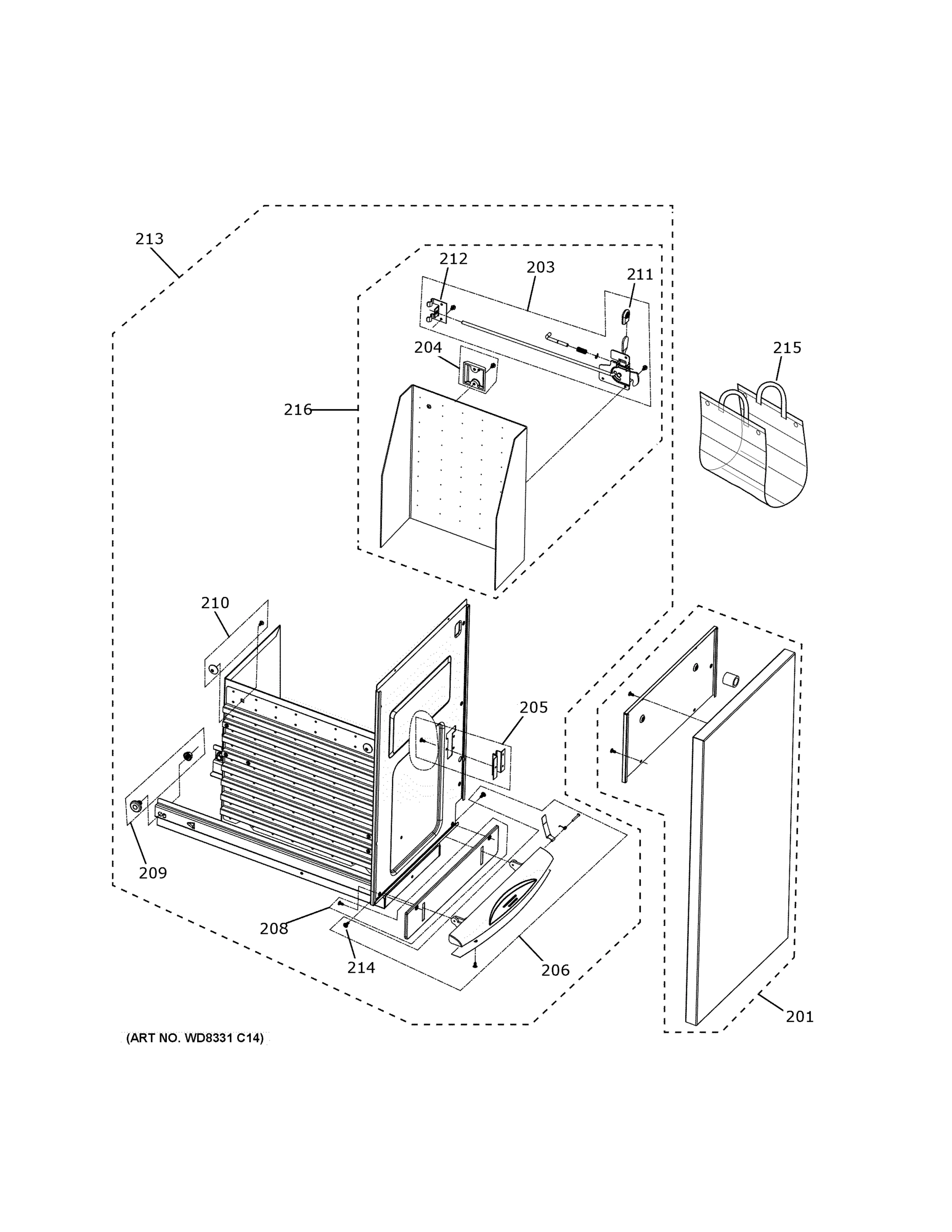 CONTAINER PARTS