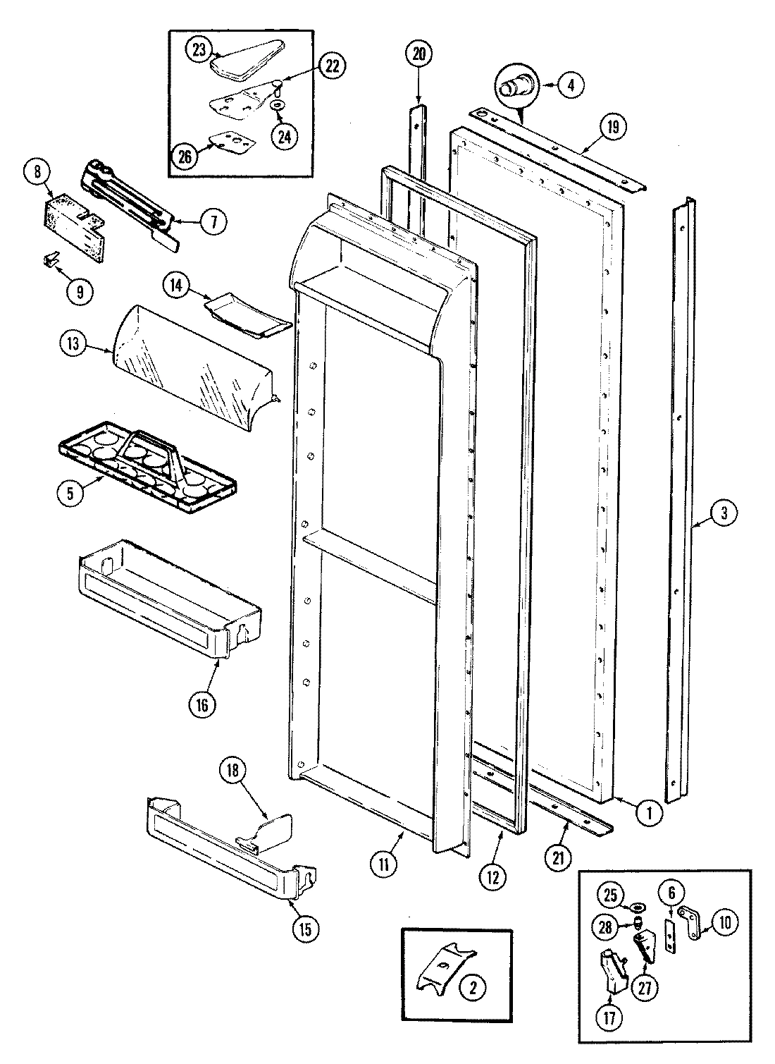 04 - FRESH FOOD DOOR