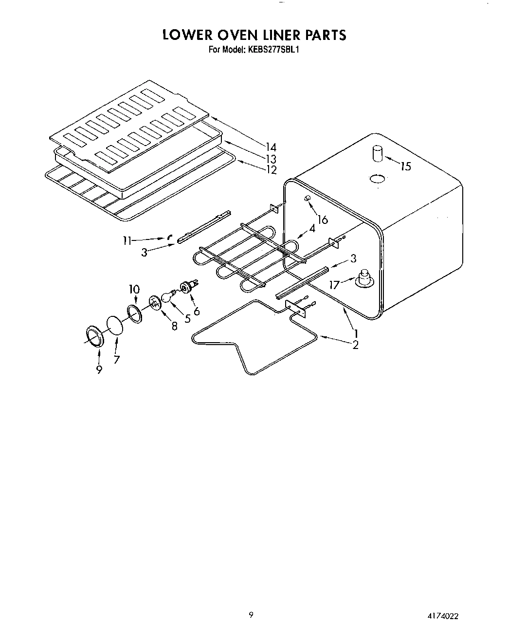 08 - LOWER OVEN LINER