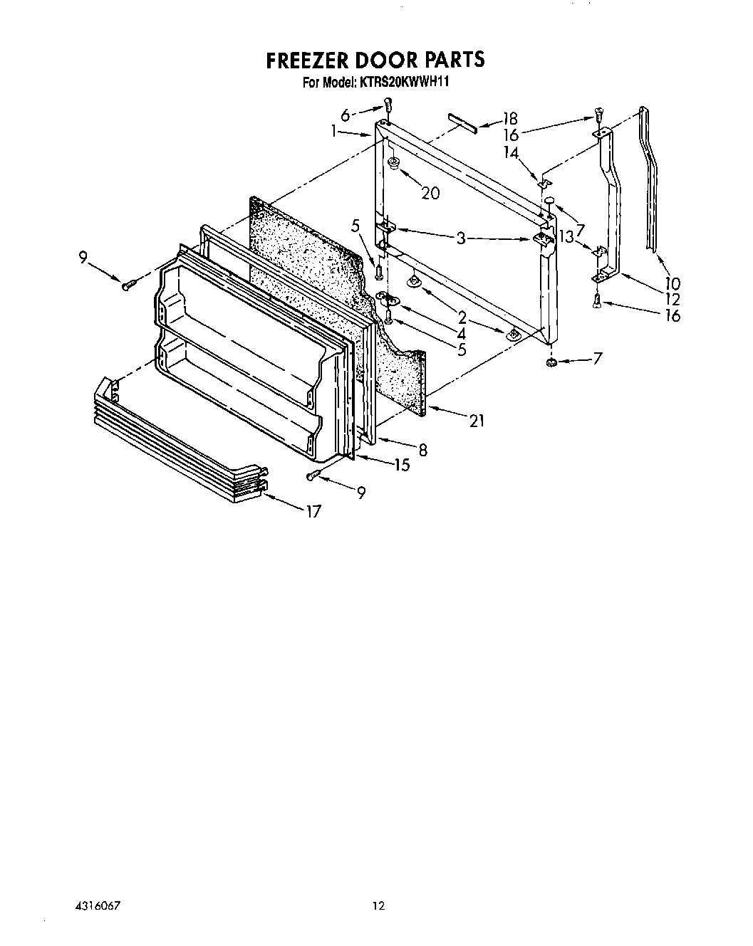 07 - FREEZER DOOR