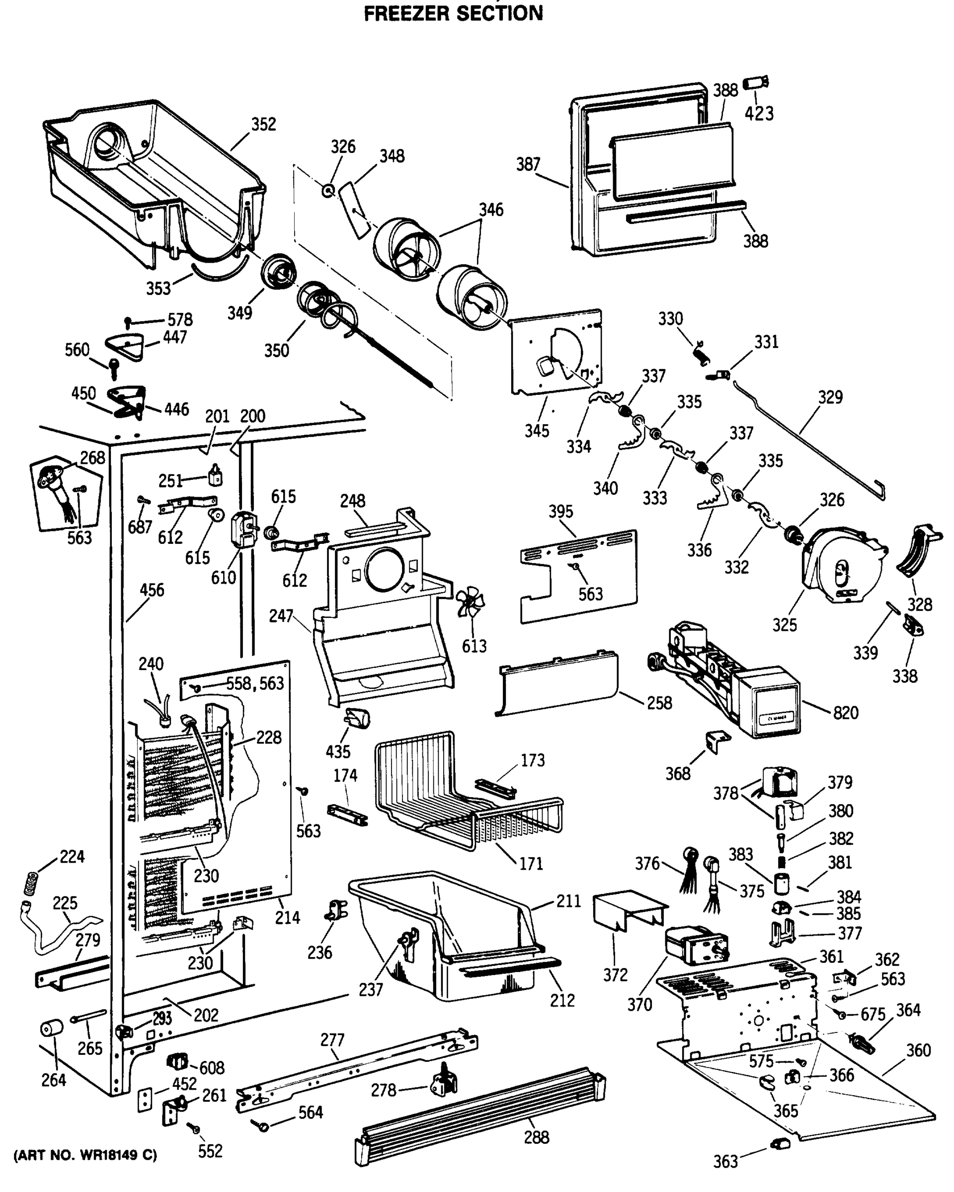 FREEZER SECTION