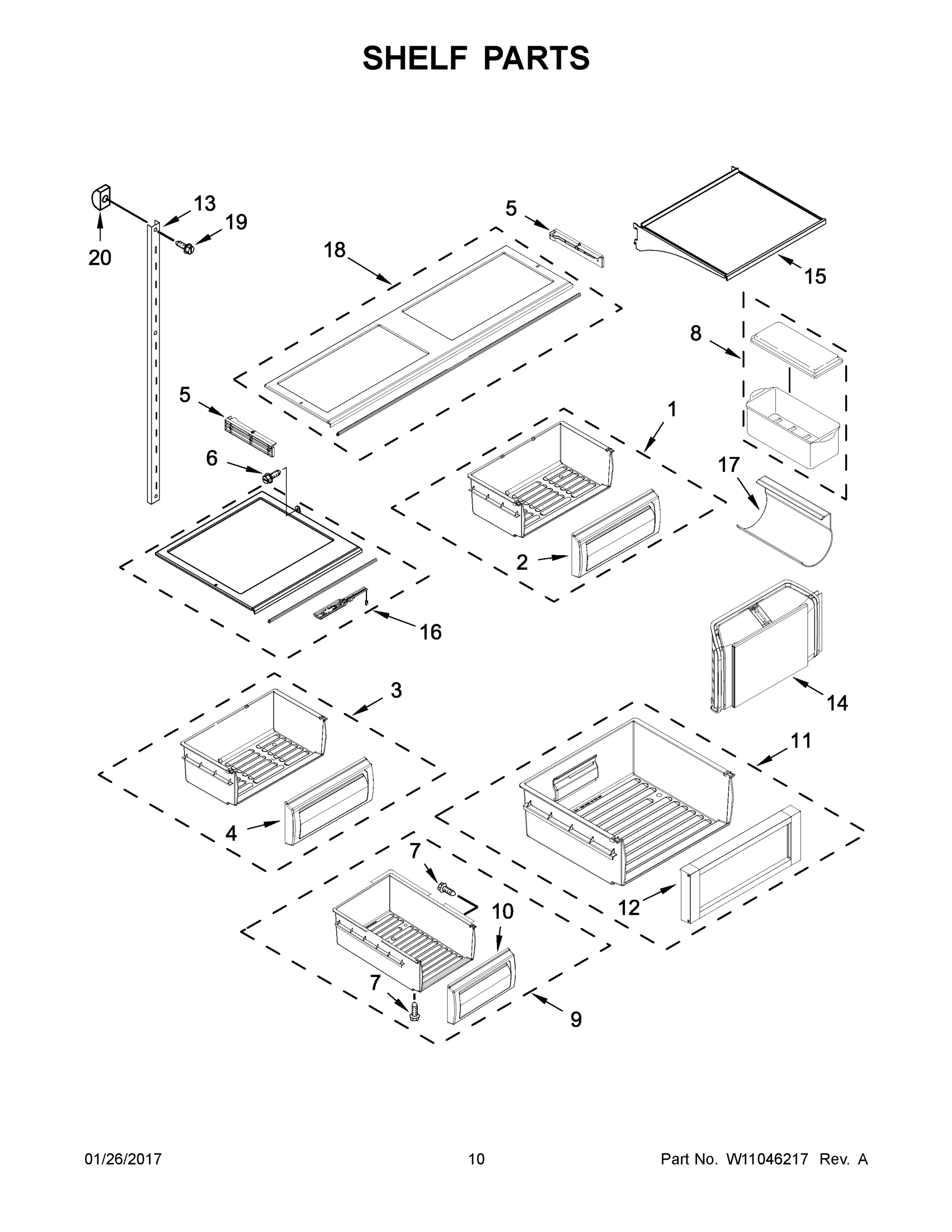 06 - SHELF PARTS
