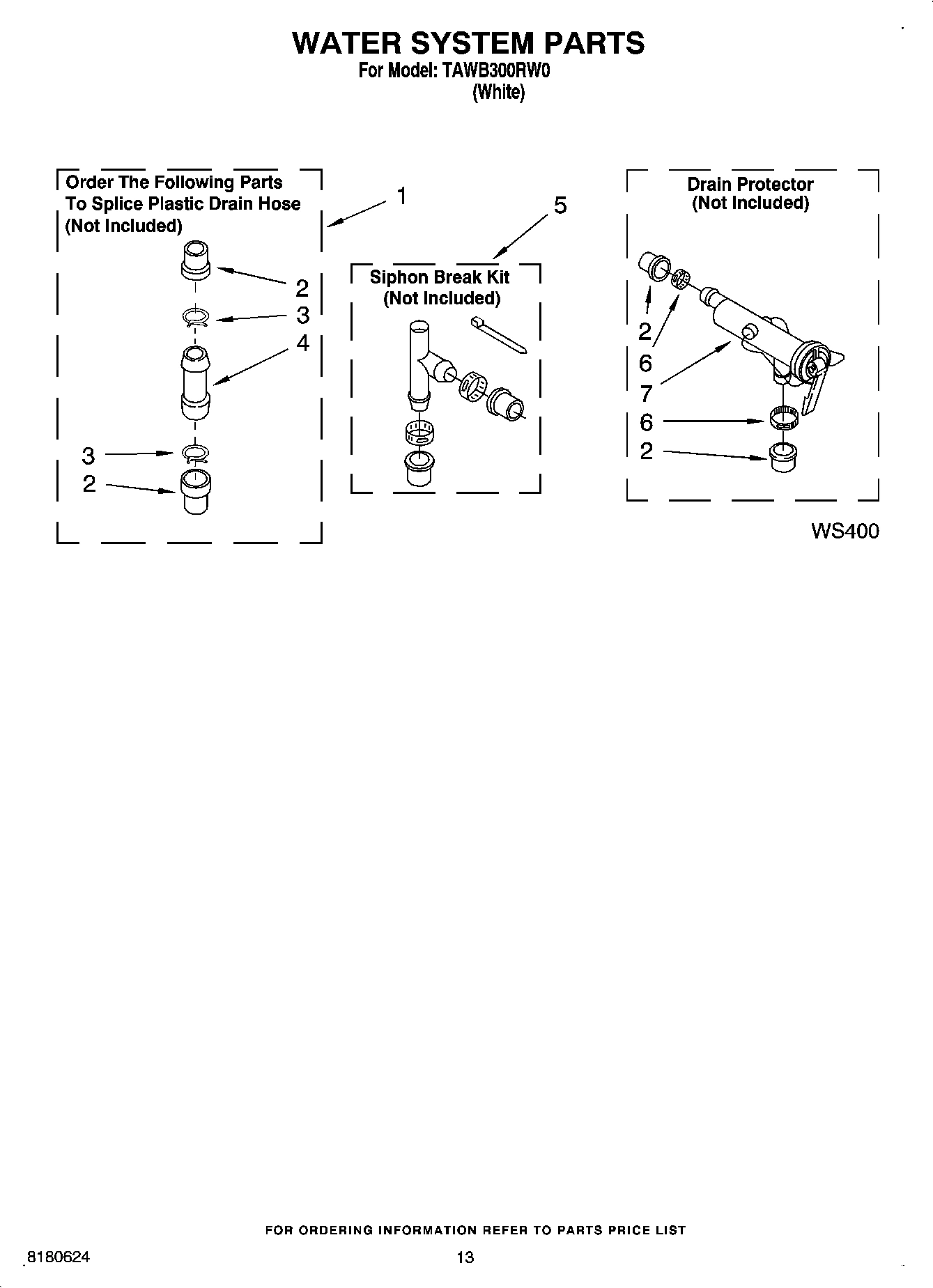 09 - WATER SYSTEM PARTS