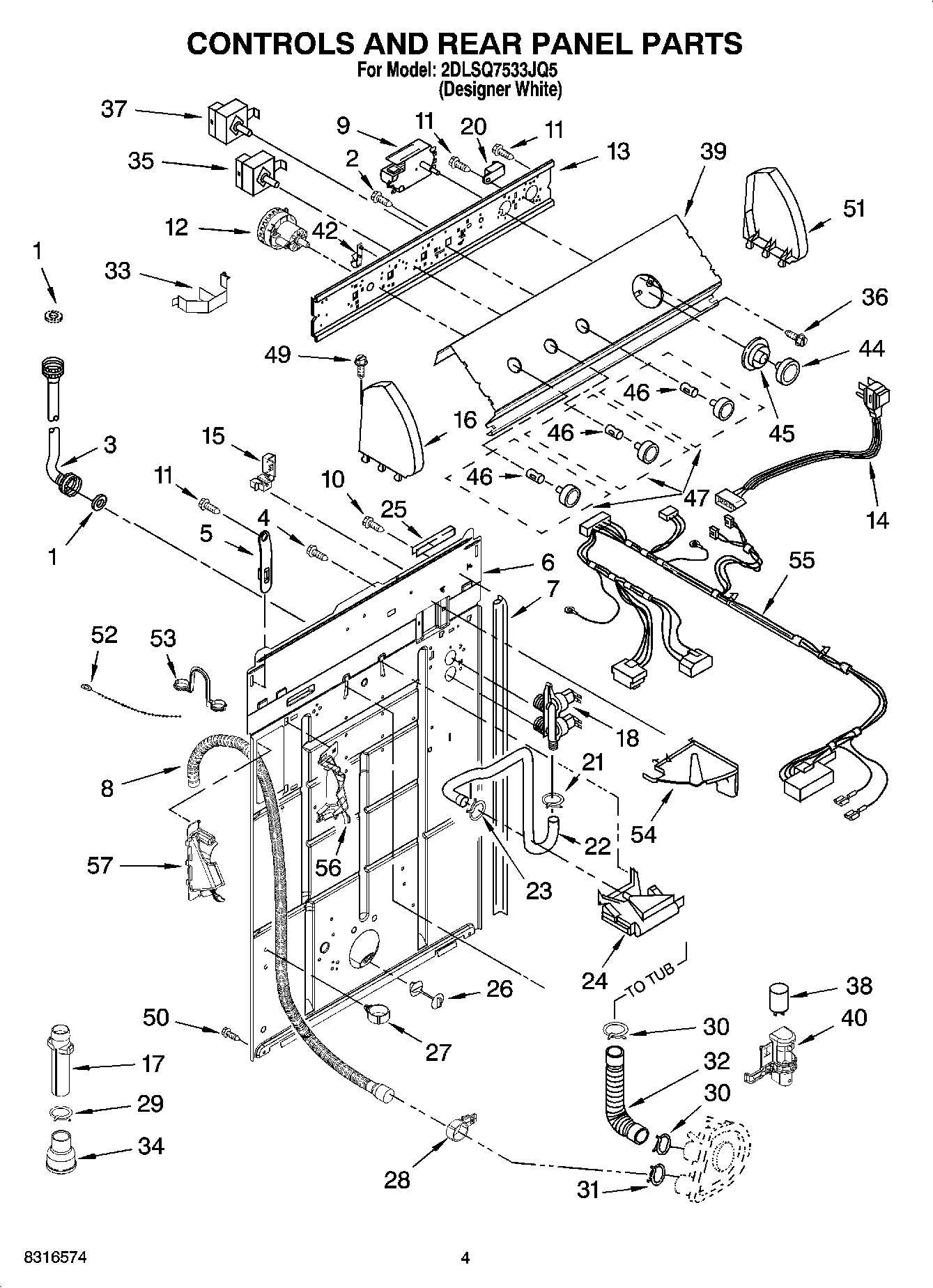 02 - CONTROLS AND REAR PANEL PARTS