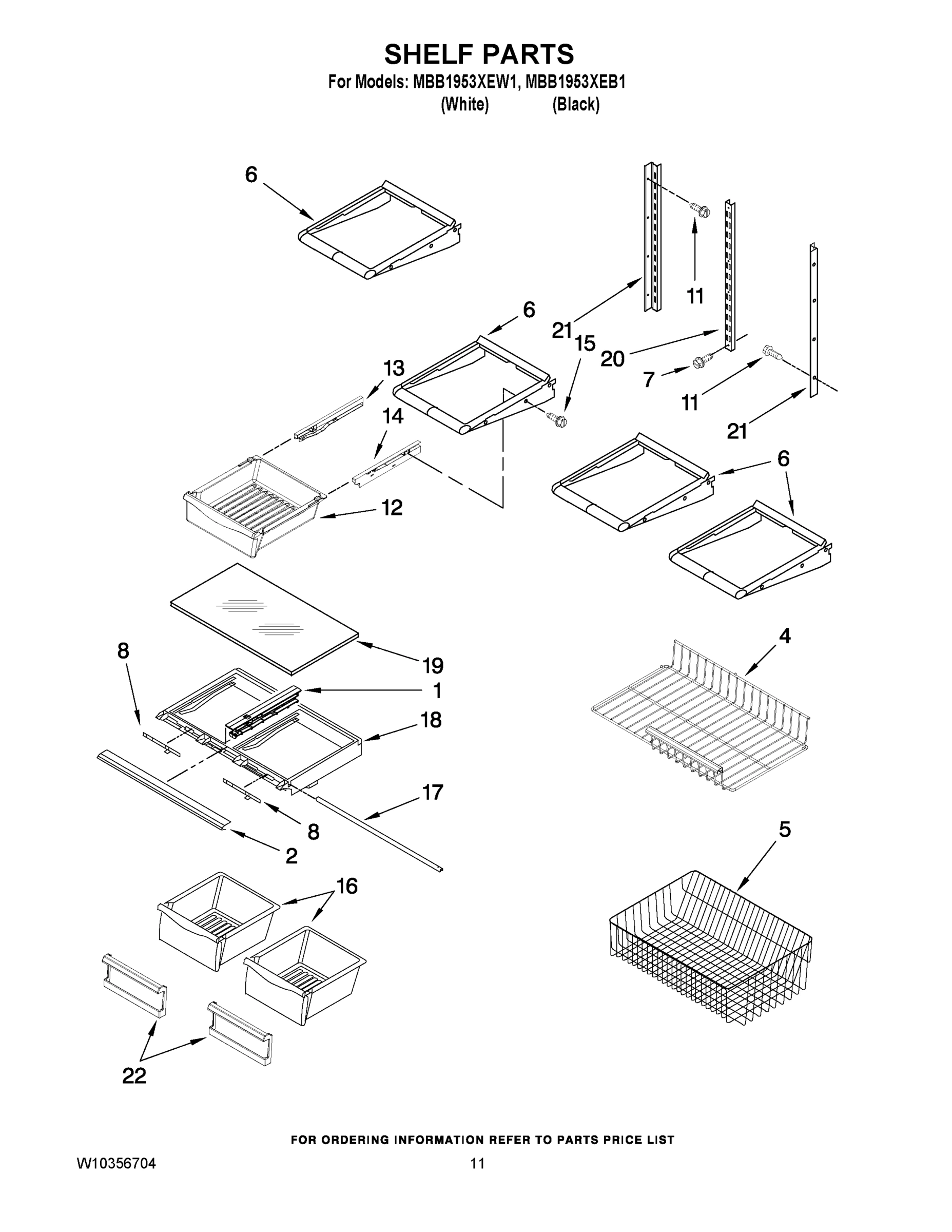 07 - SHELF PARTS