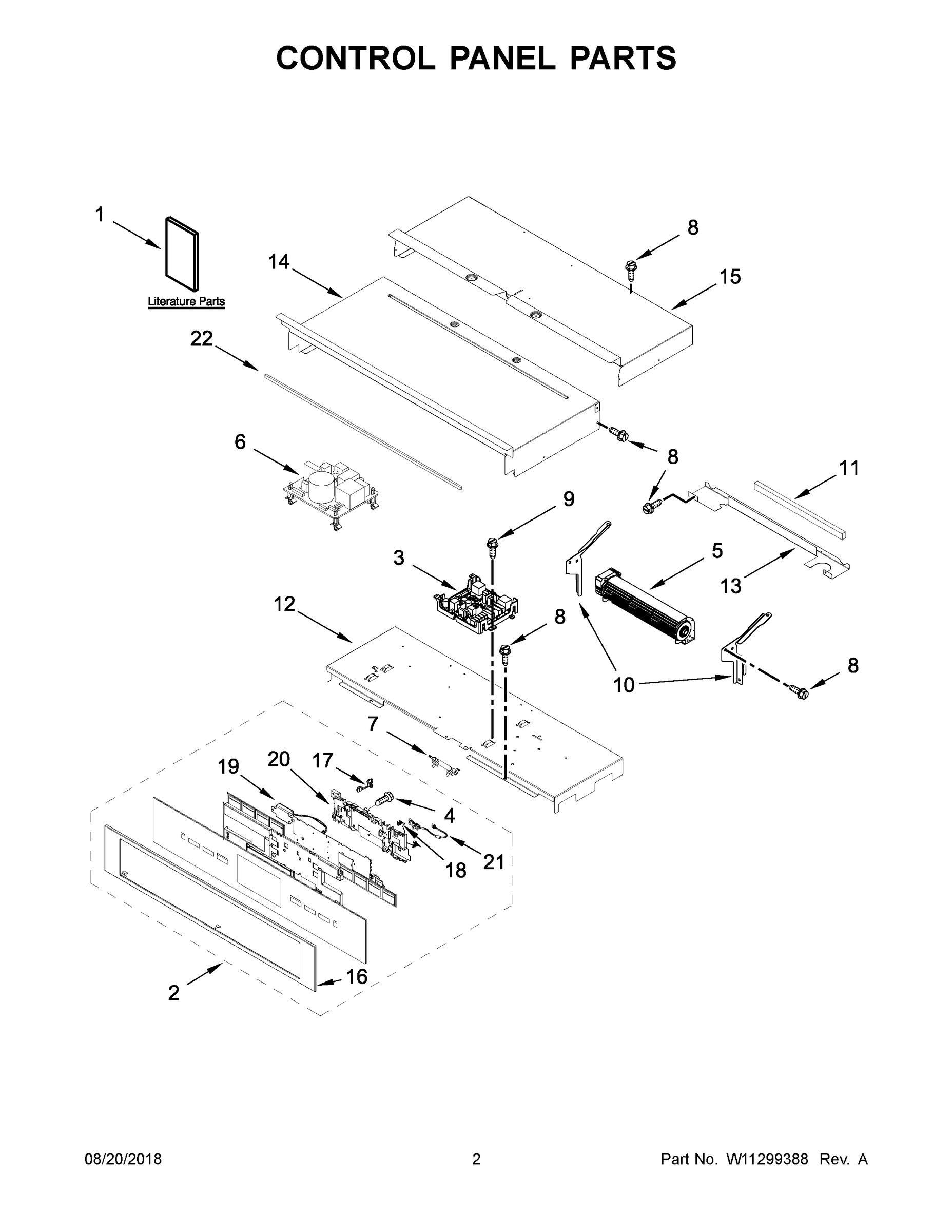 02 - CONTROL PANEL PARTS