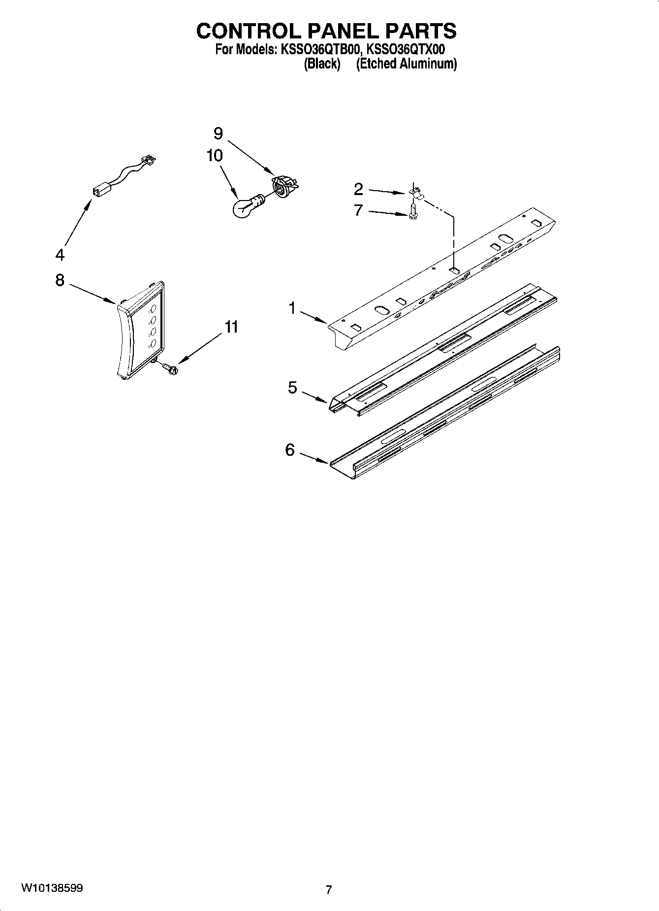 05 - CONTROL PANEL PARTS