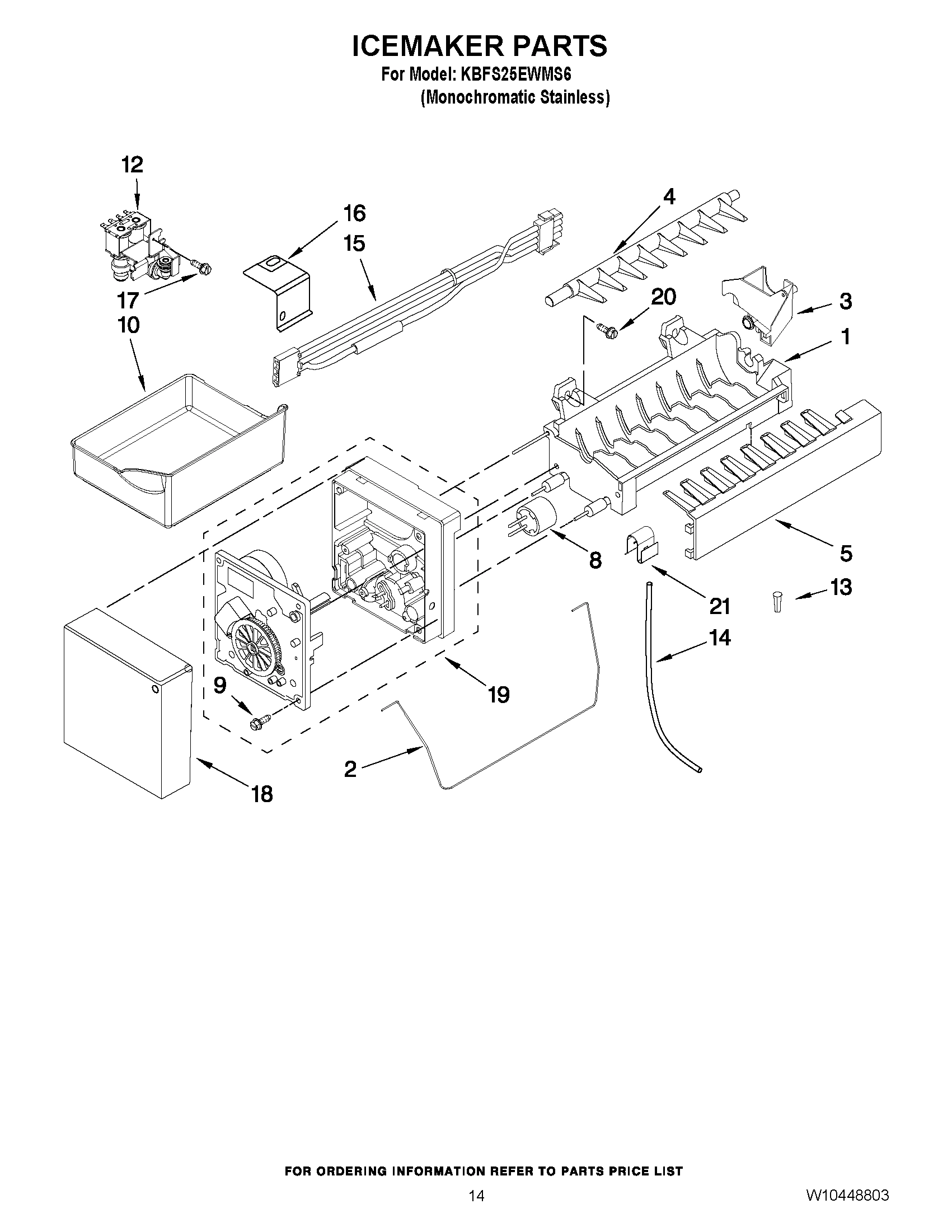 08 - ICEMAKER PARTS