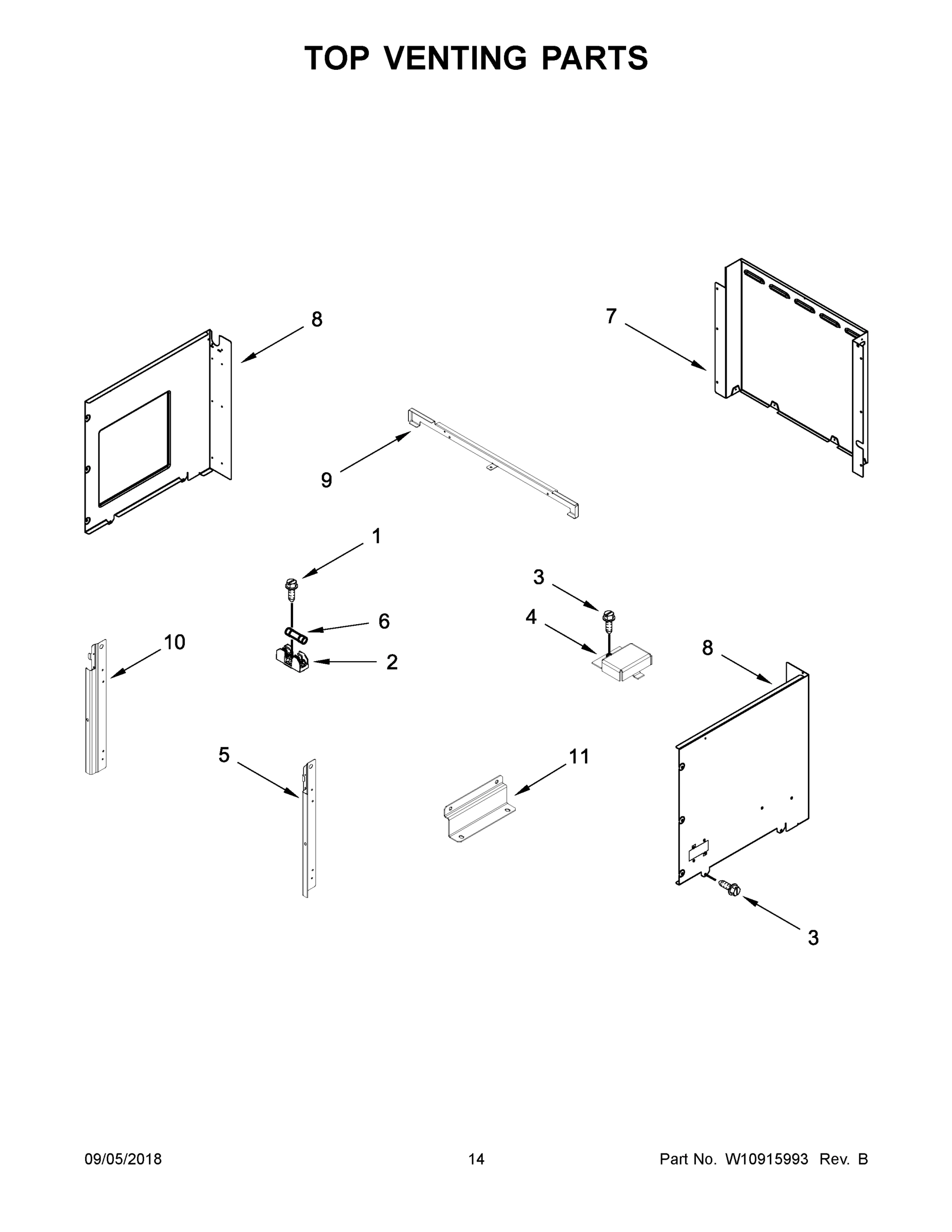 08 - TOP VENTING PARTS