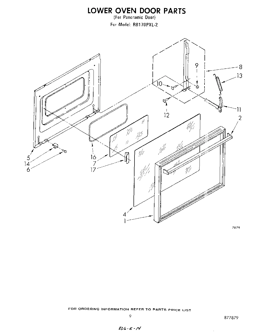 06 - LOWER OVEN DOOR