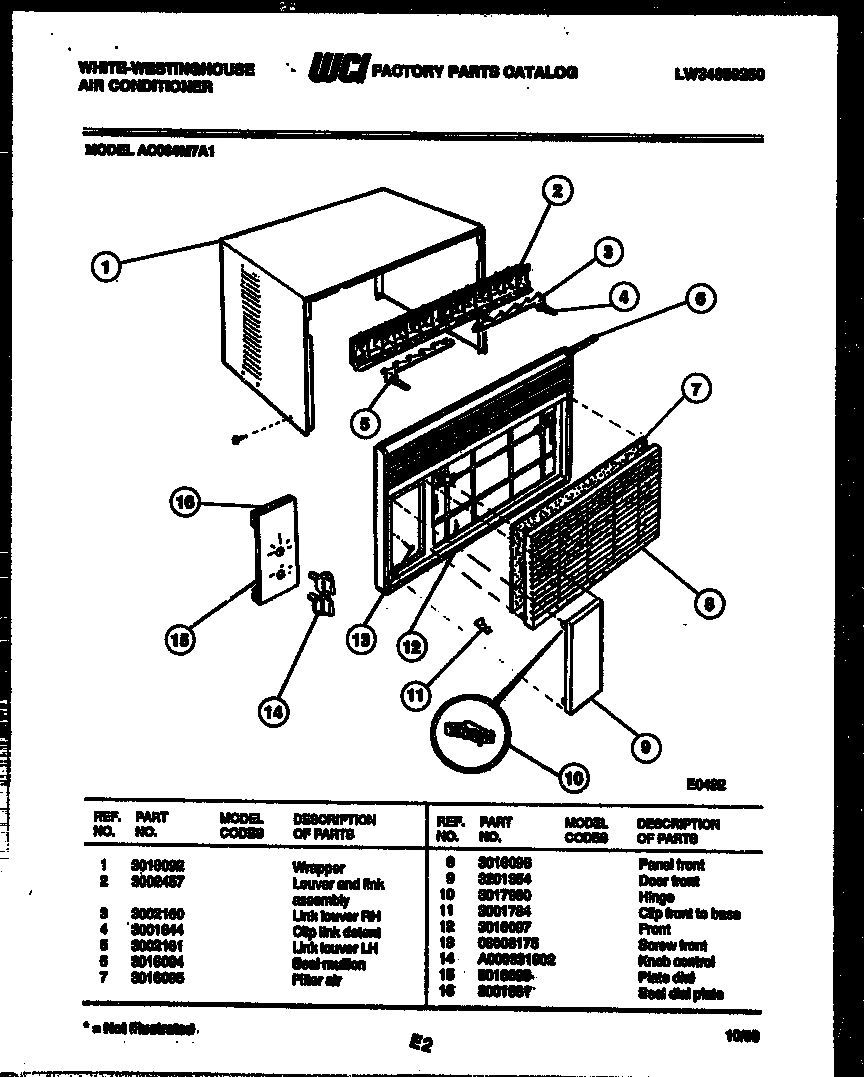 02 - CABINET PARTS