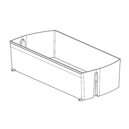 MAN64890301 LG Refrigerator Door Basket