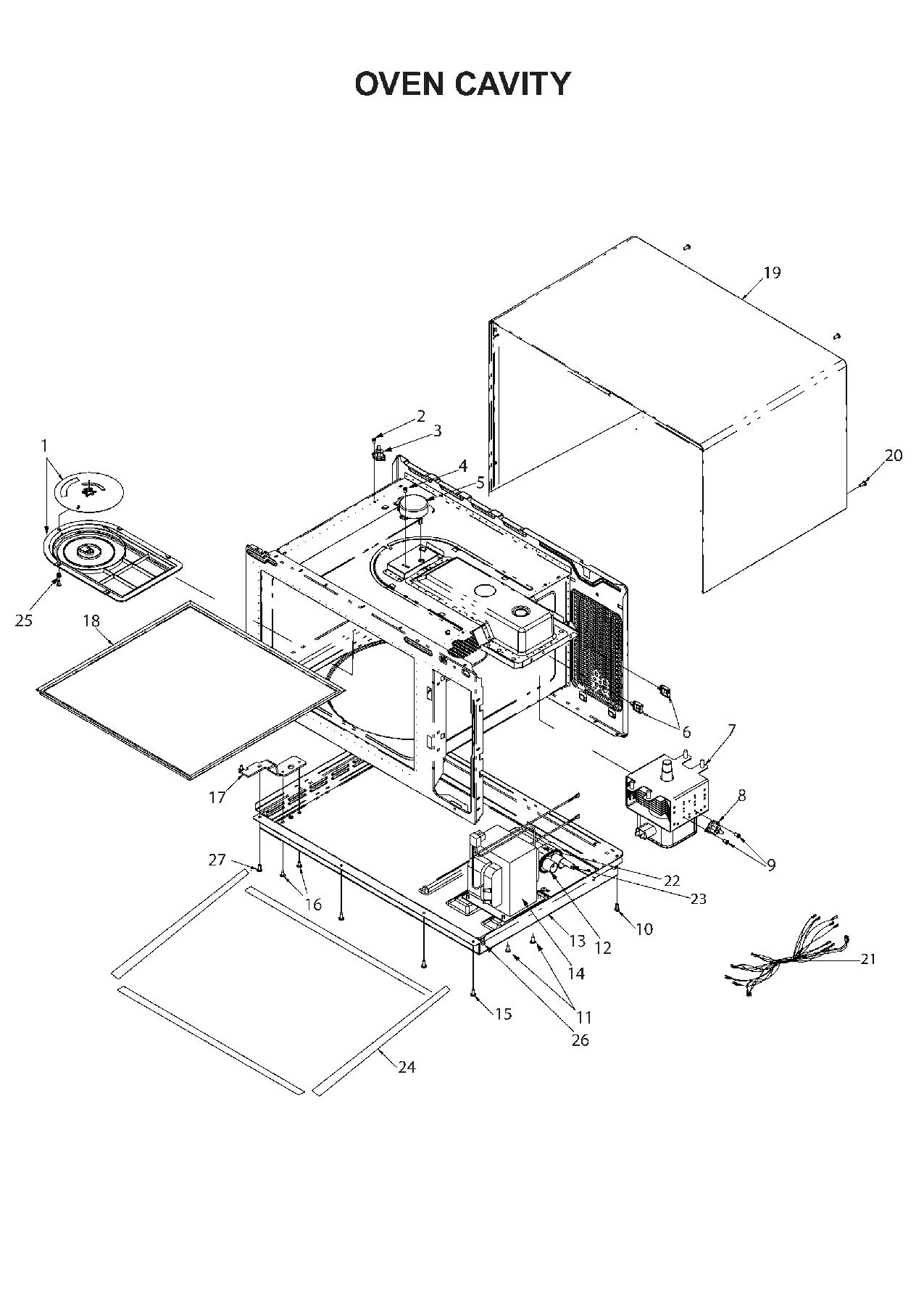 OVEN CAVITY