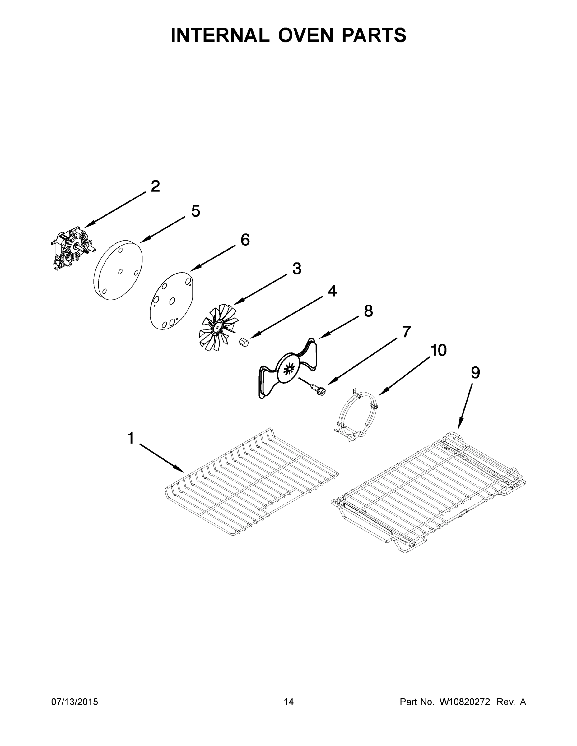 08 - INTERNAL OVEN PARTS