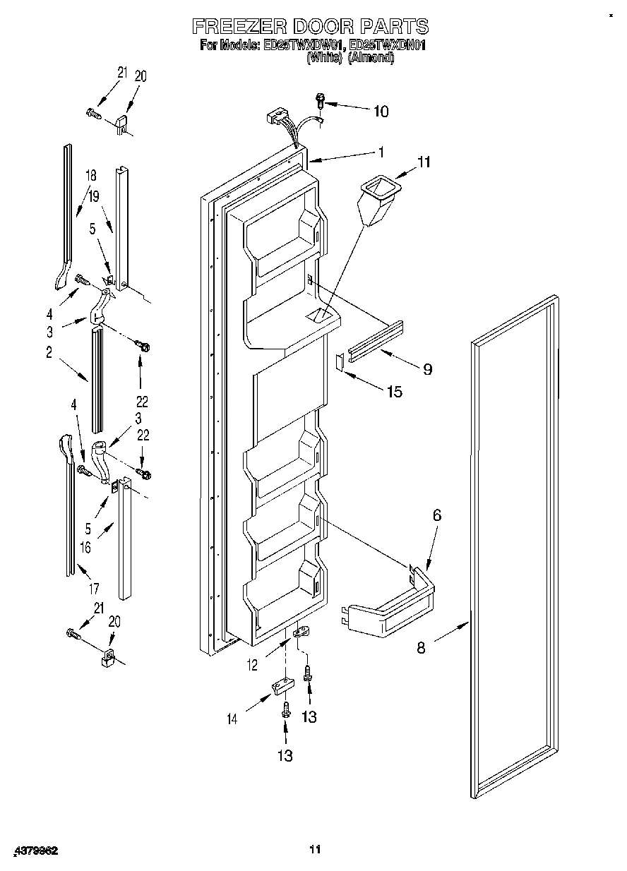 07 - FREEZER DOOR